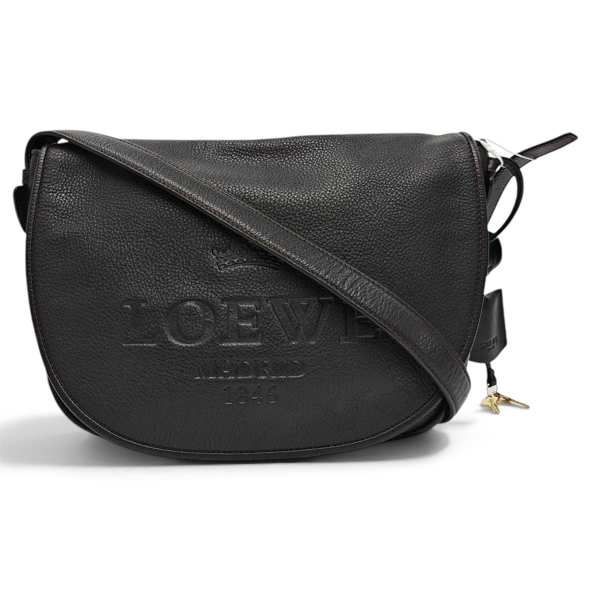 Leather handbag
