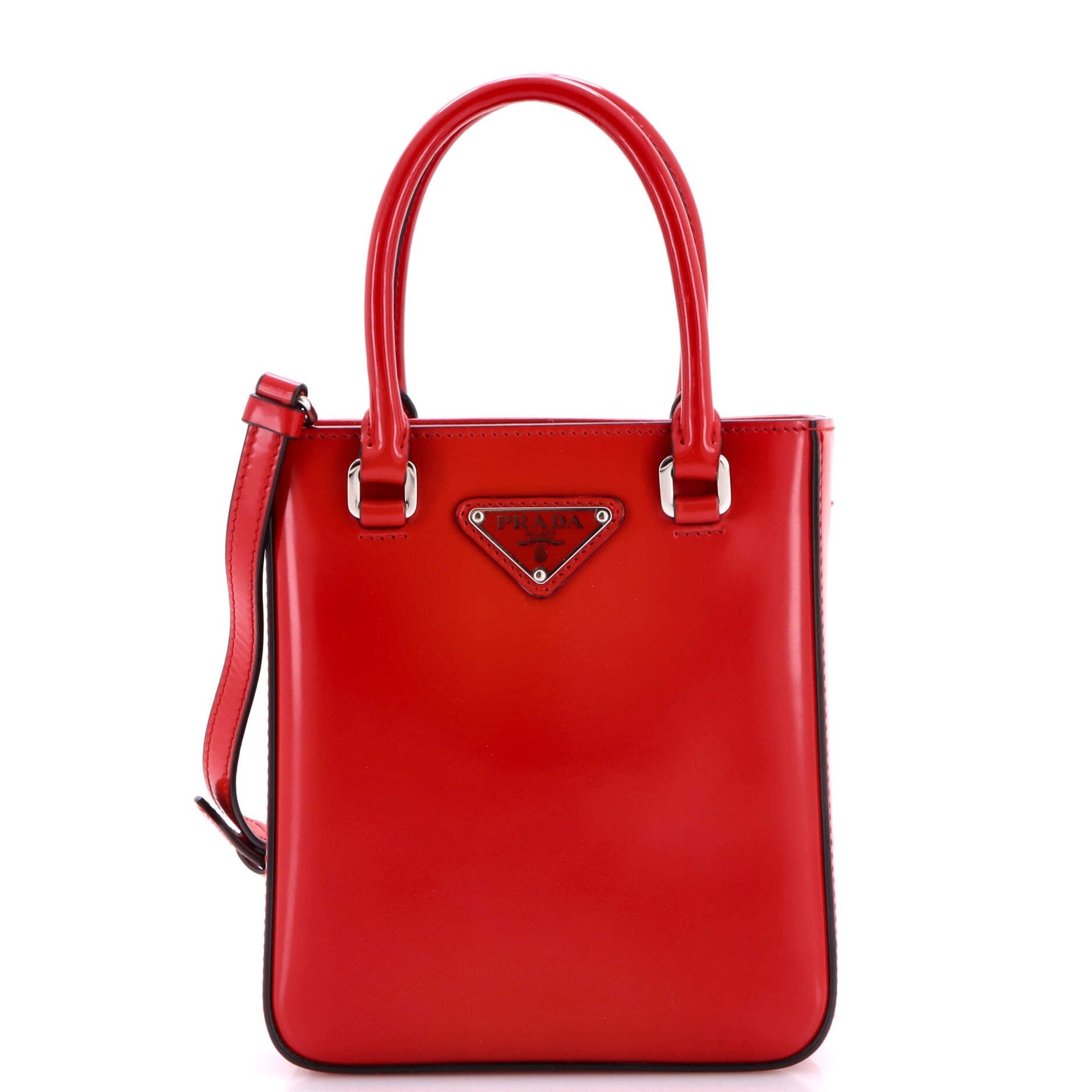 Convertible Tote Brushed Leather Small