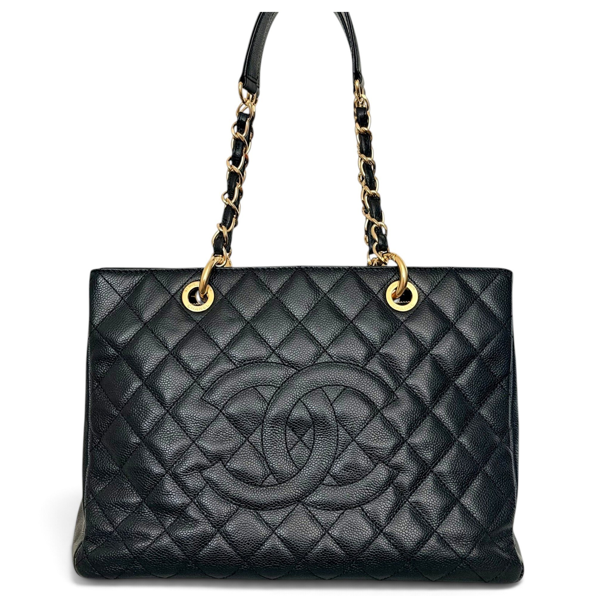 Grand shopping leather tote