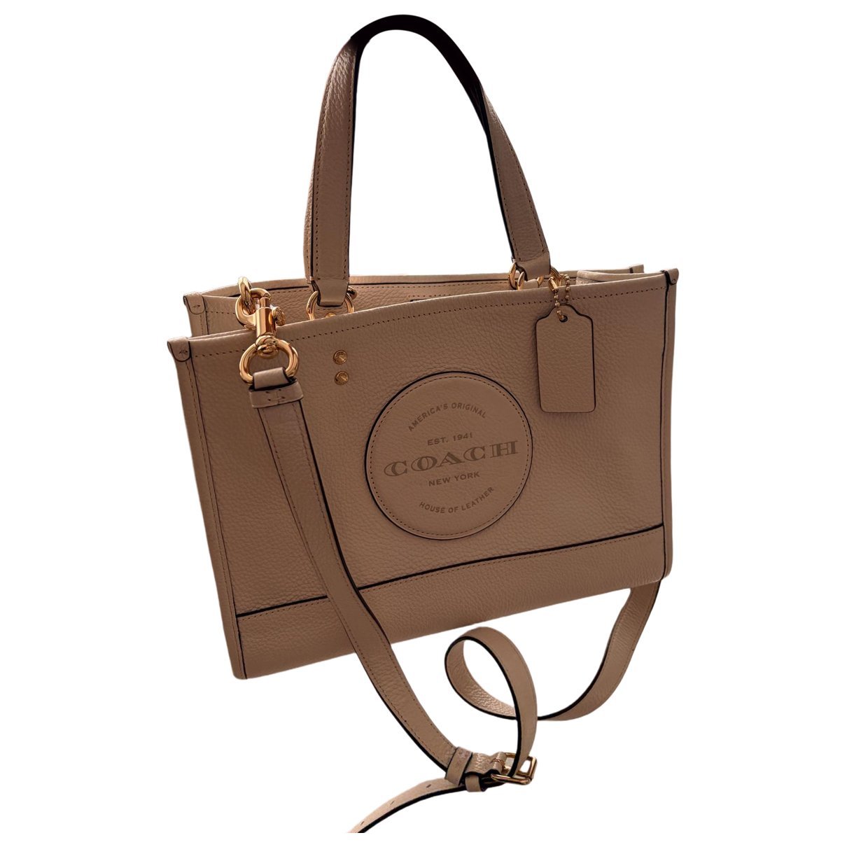 Coach Leather tote