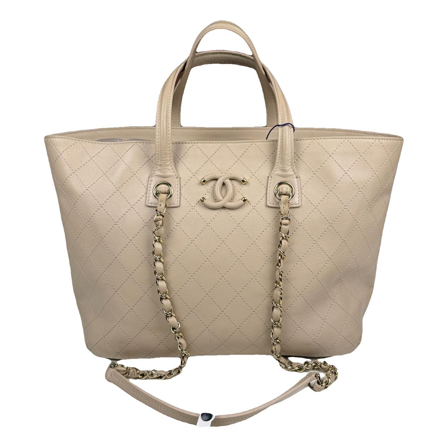 Executive leather tote