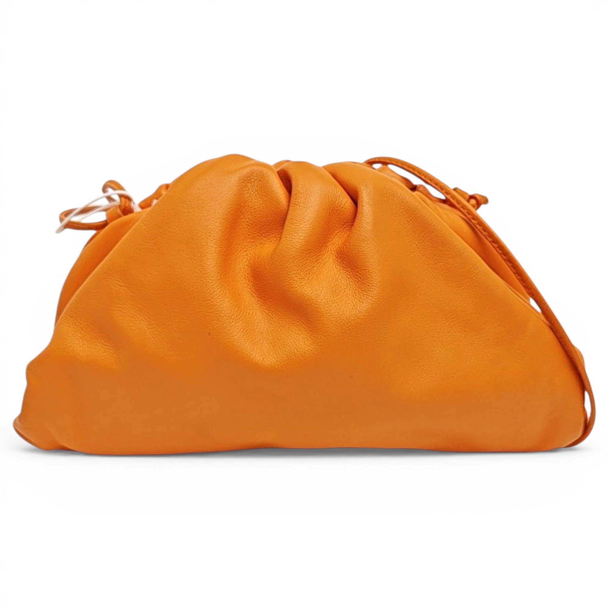 Pouch leather crossbody bag