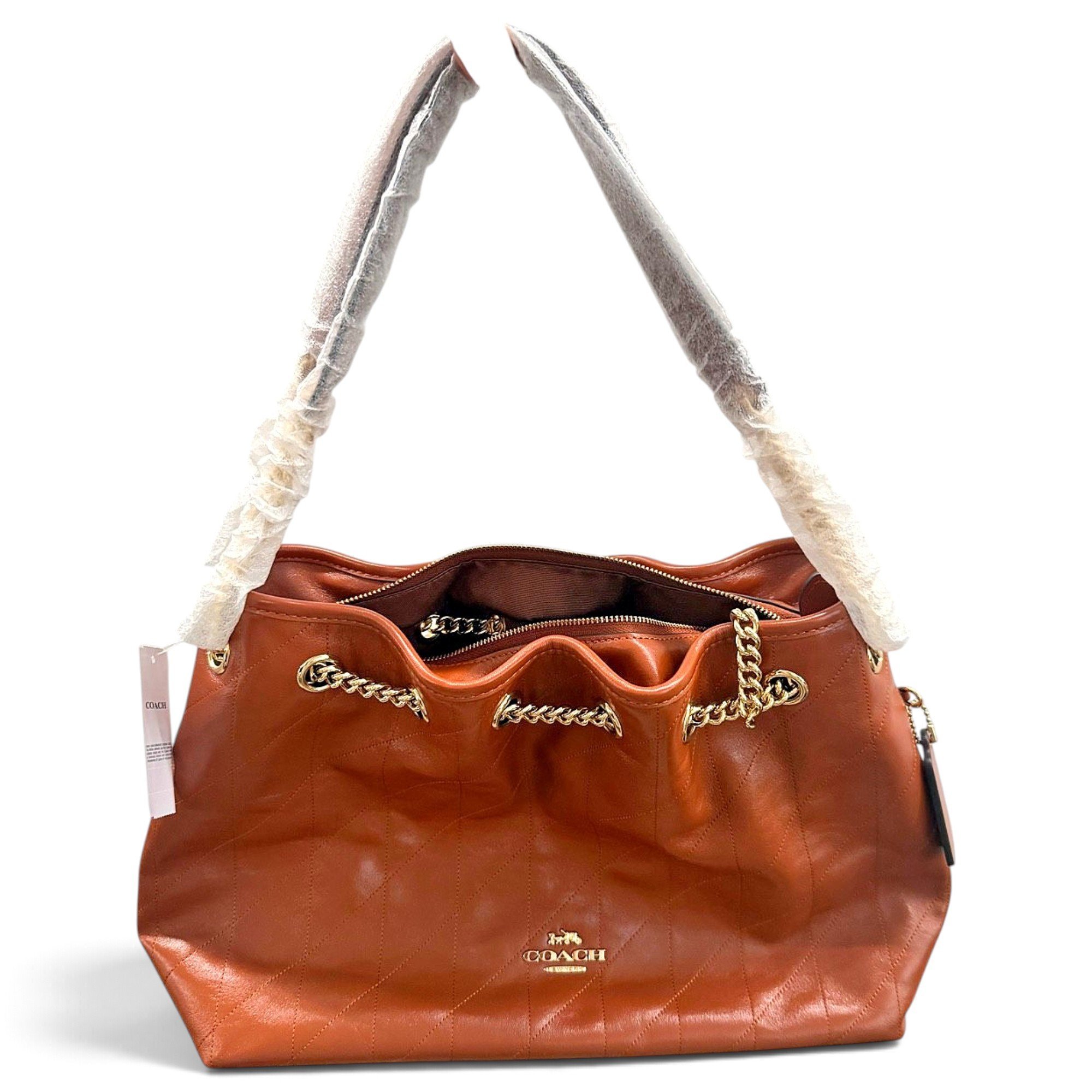 Leather handbag