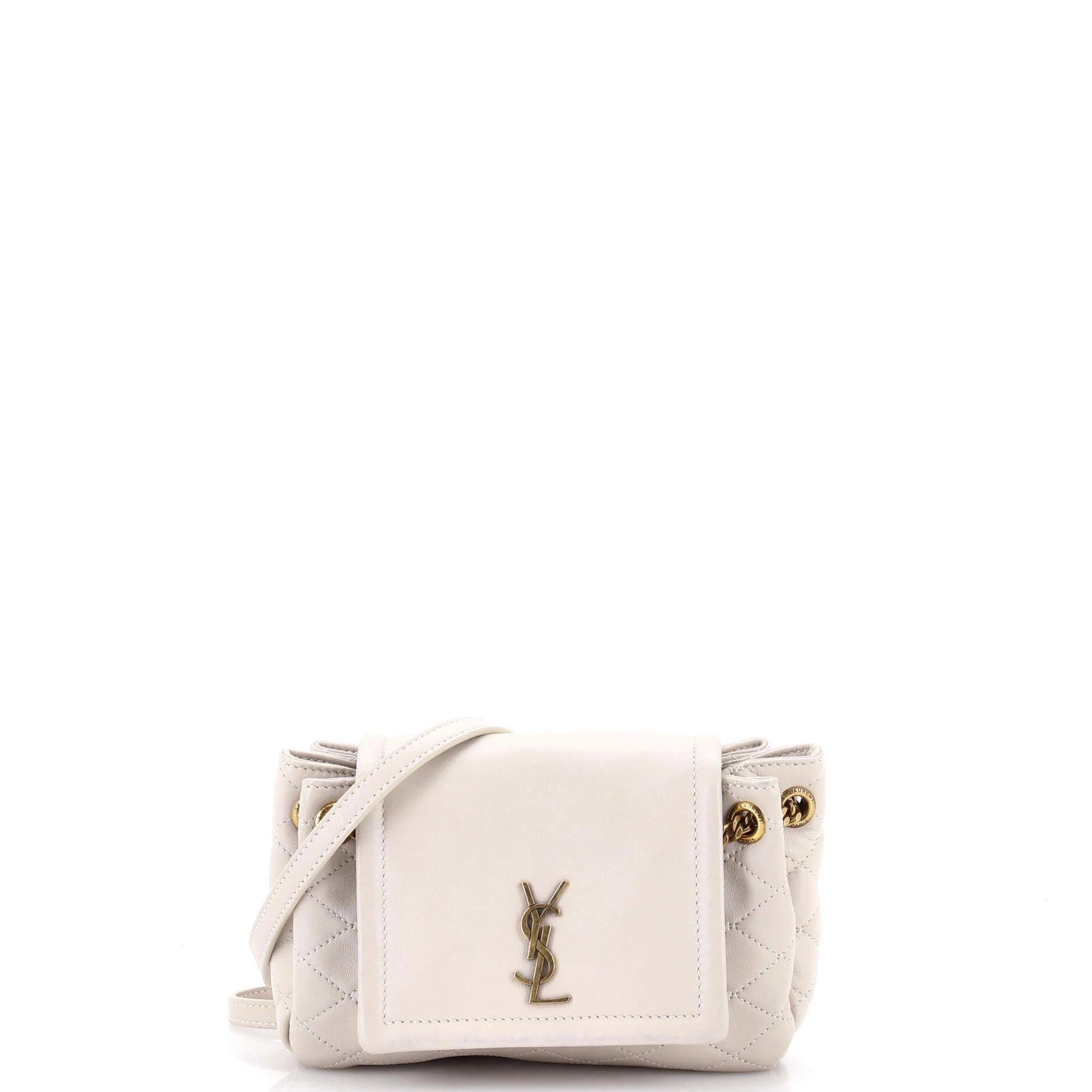 Leather crossbody bag