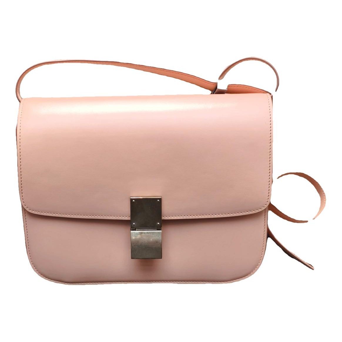 Classic leather crossbody bag