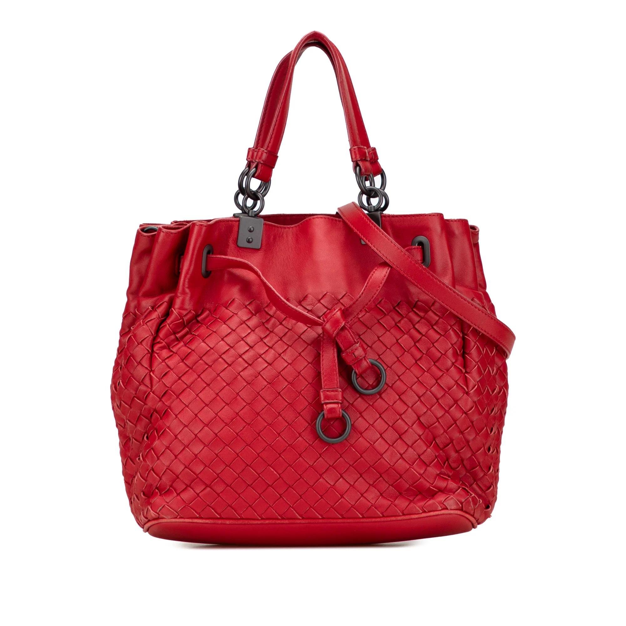 Leather handbag