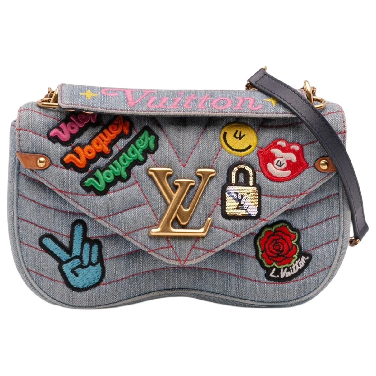 New Wave cloth satchel