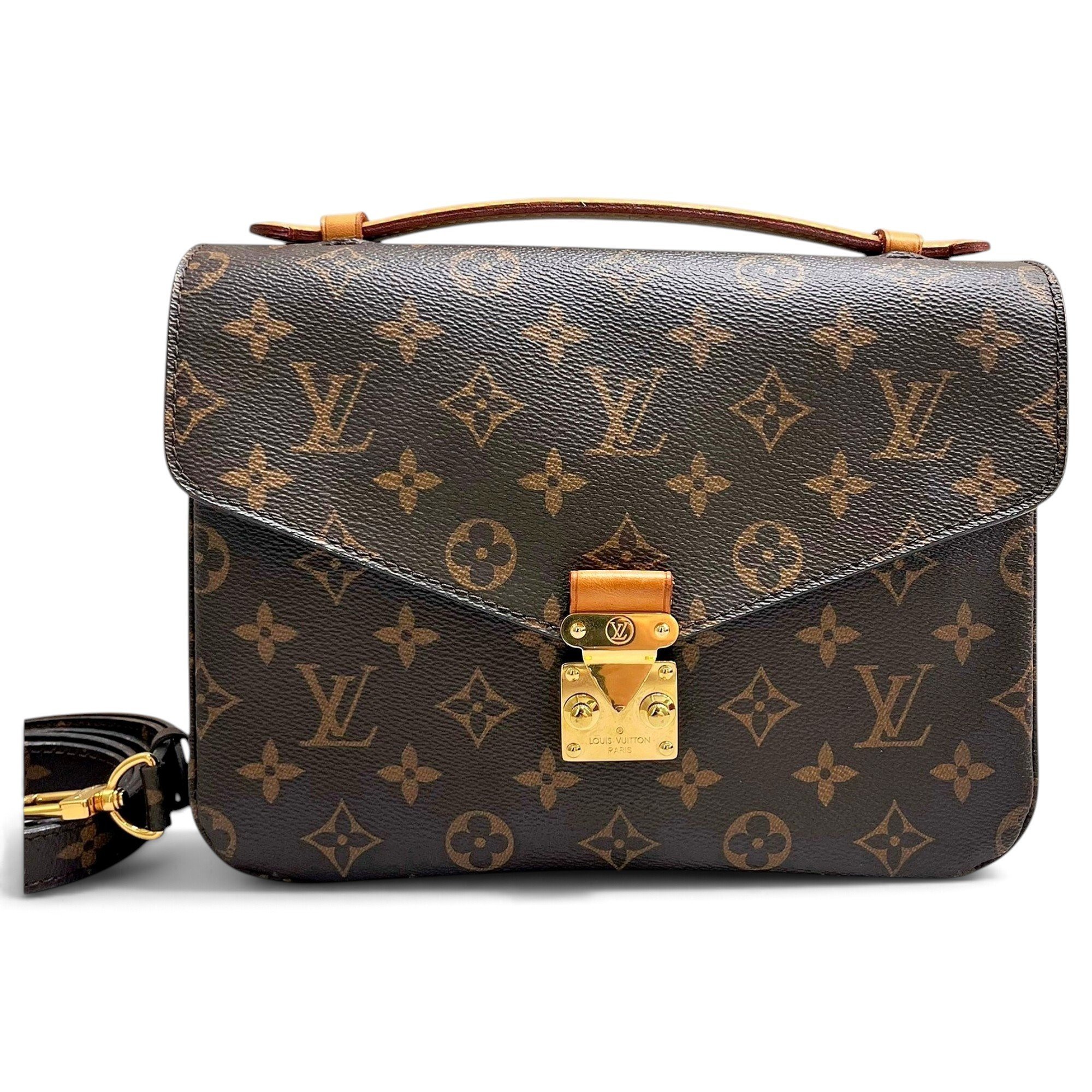 Metis leather handbag