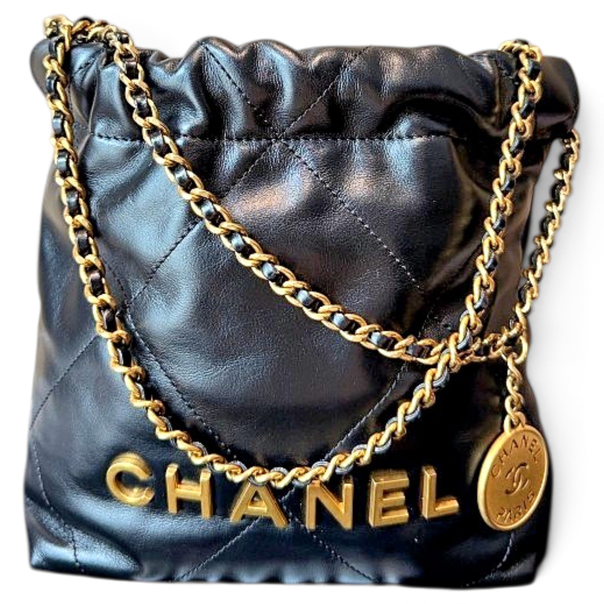 Chanel 22 leather handbag