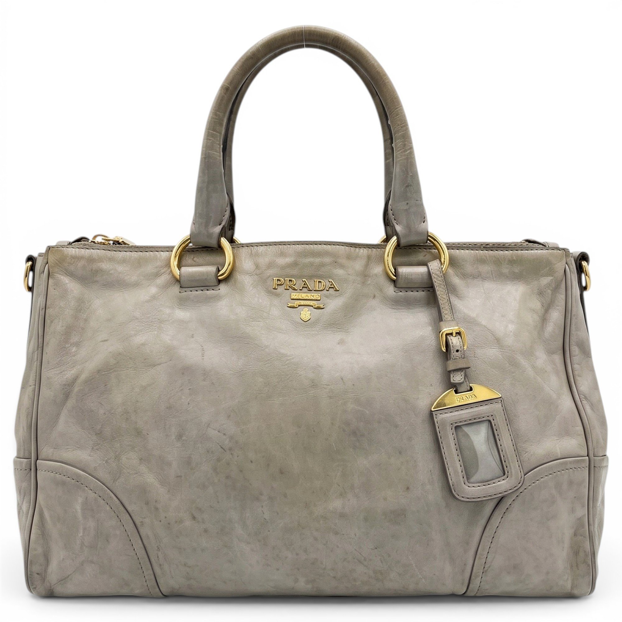 Galleria leather handbag