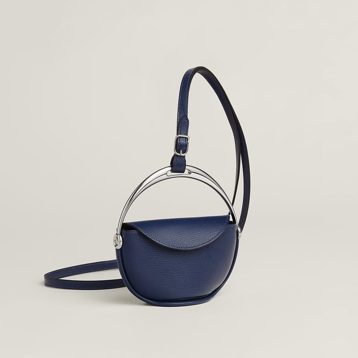 Bleu Saphir En Piste Clutch