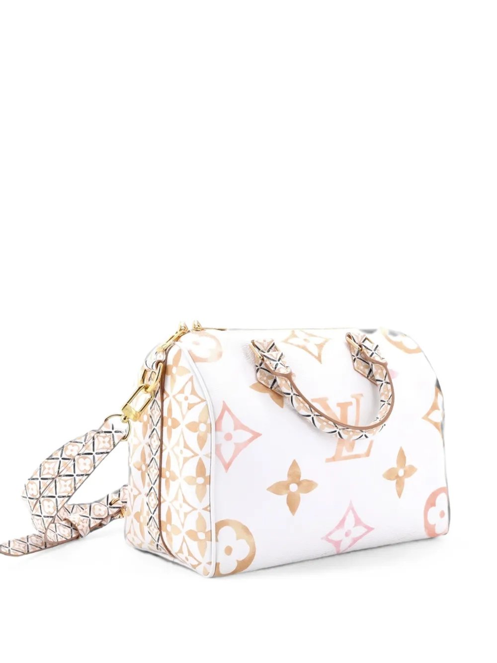 Speedy Bandouliere Bag By The Pool Monogram Watercolor Giant 25 crossbody bag