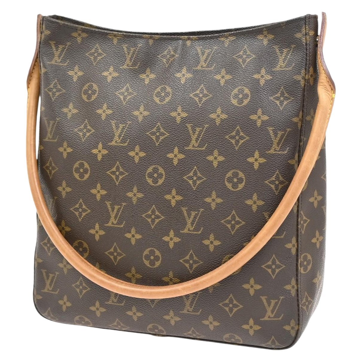 Looping cloth handbag
