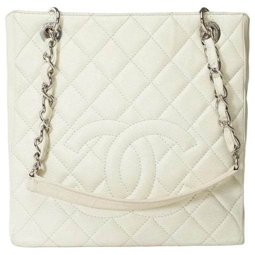 Petite Shopping Tote leather handbag
