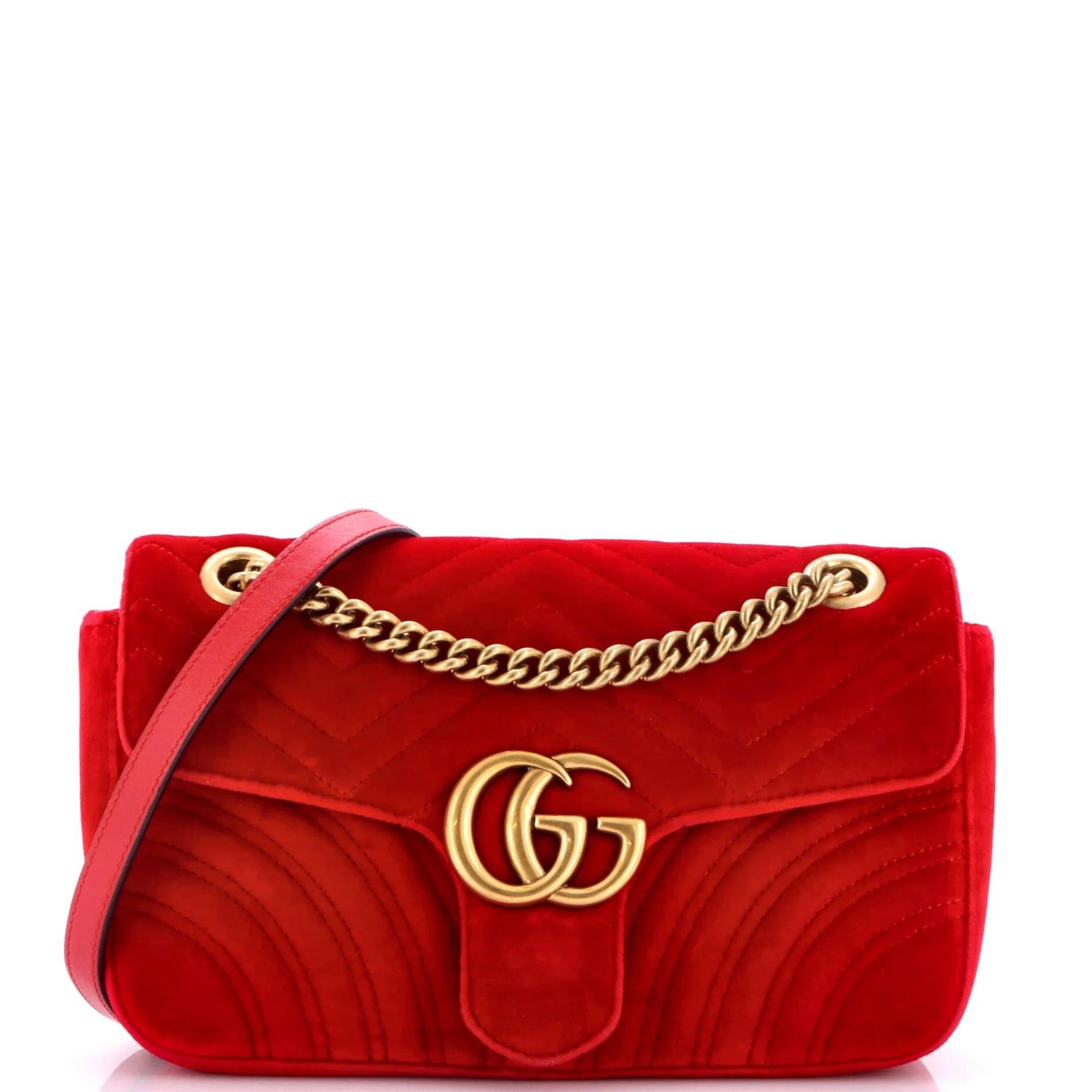 Velvet handbag