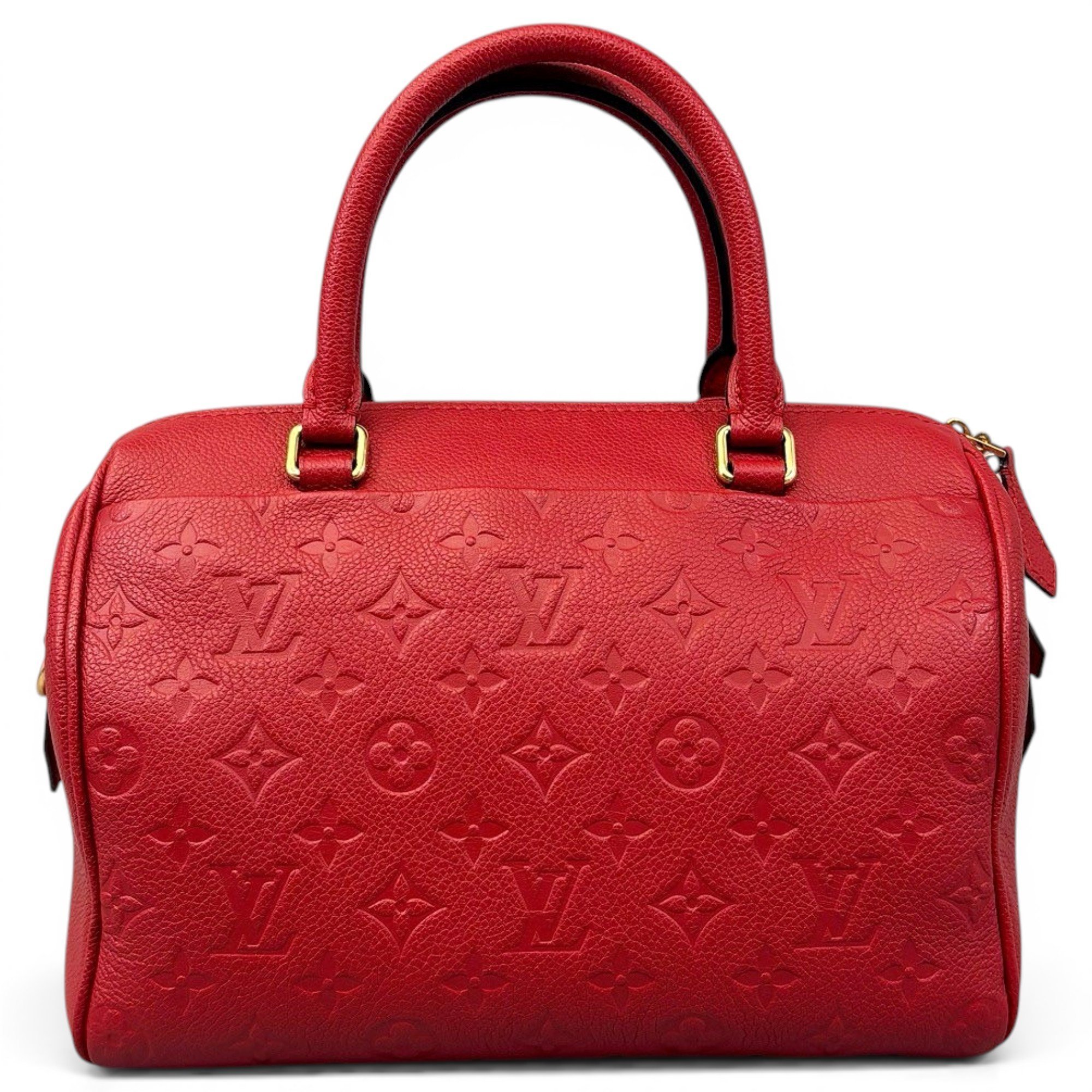 Speedy leather handbag