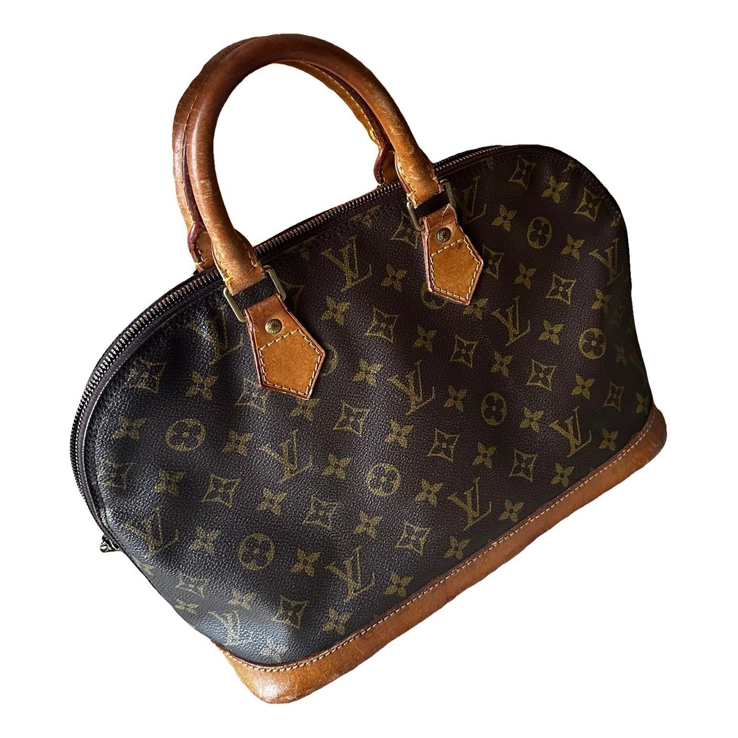 Alma leather handbag