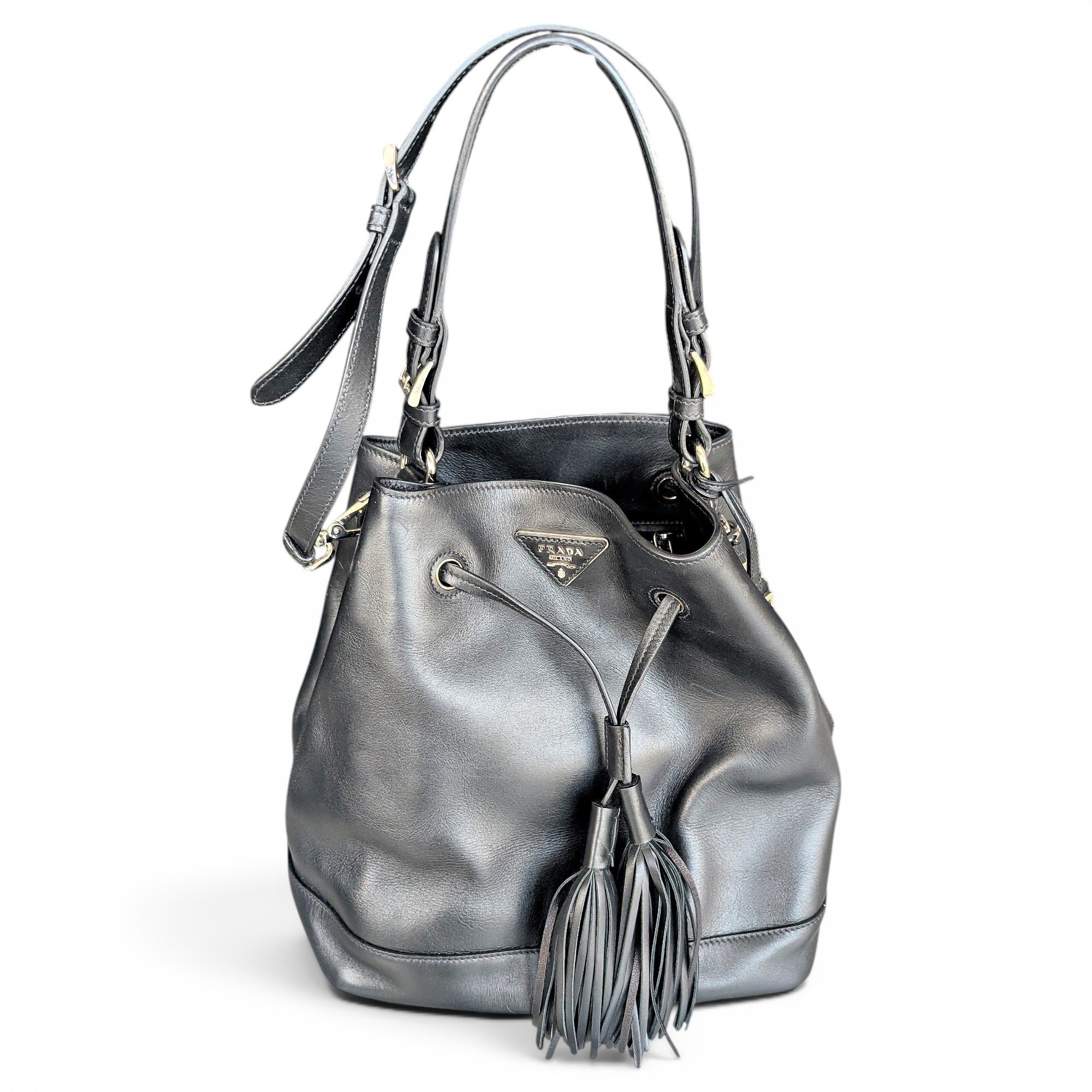 Leather crossbody bag