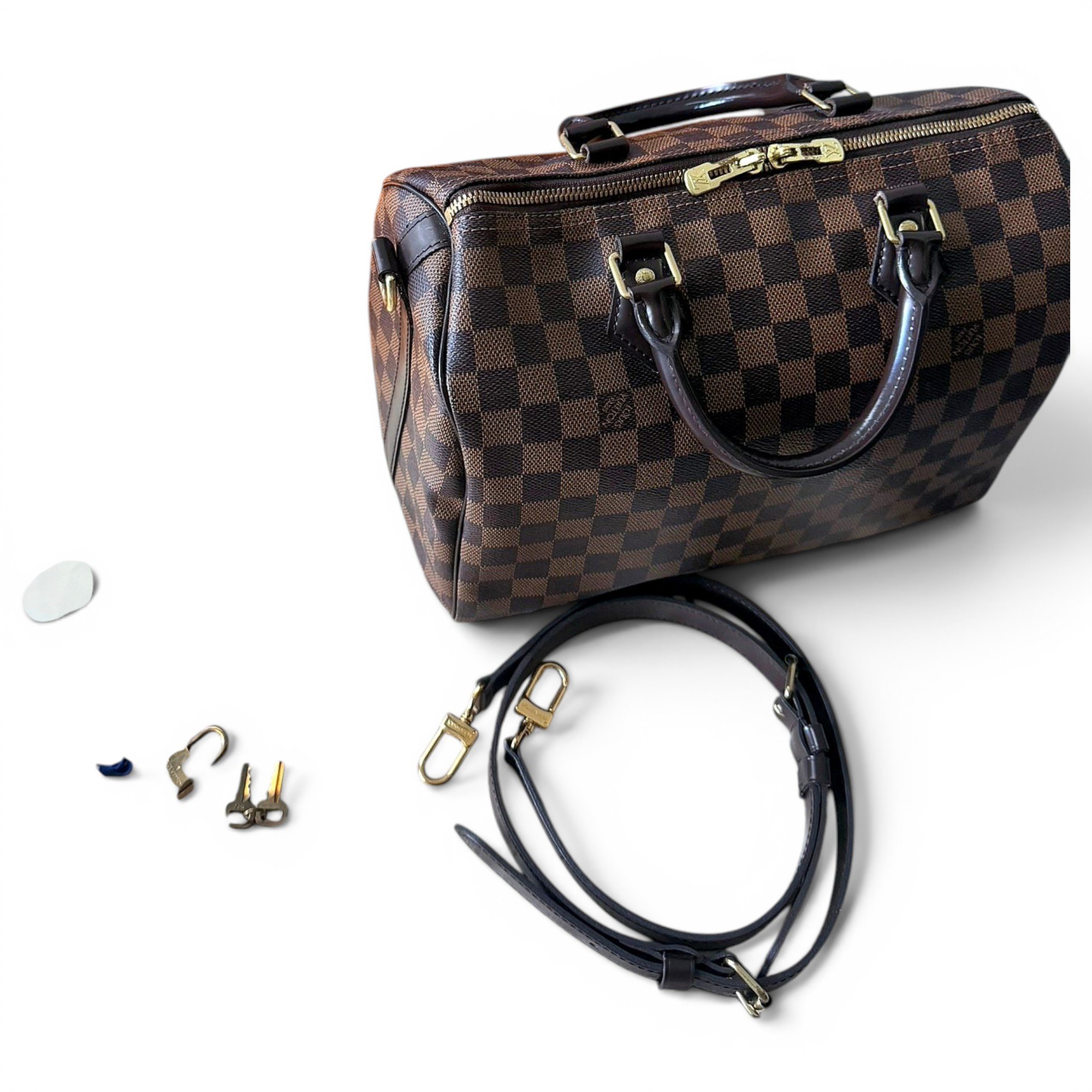 Louis Vuitton Speedy Bandoulière leather handbag