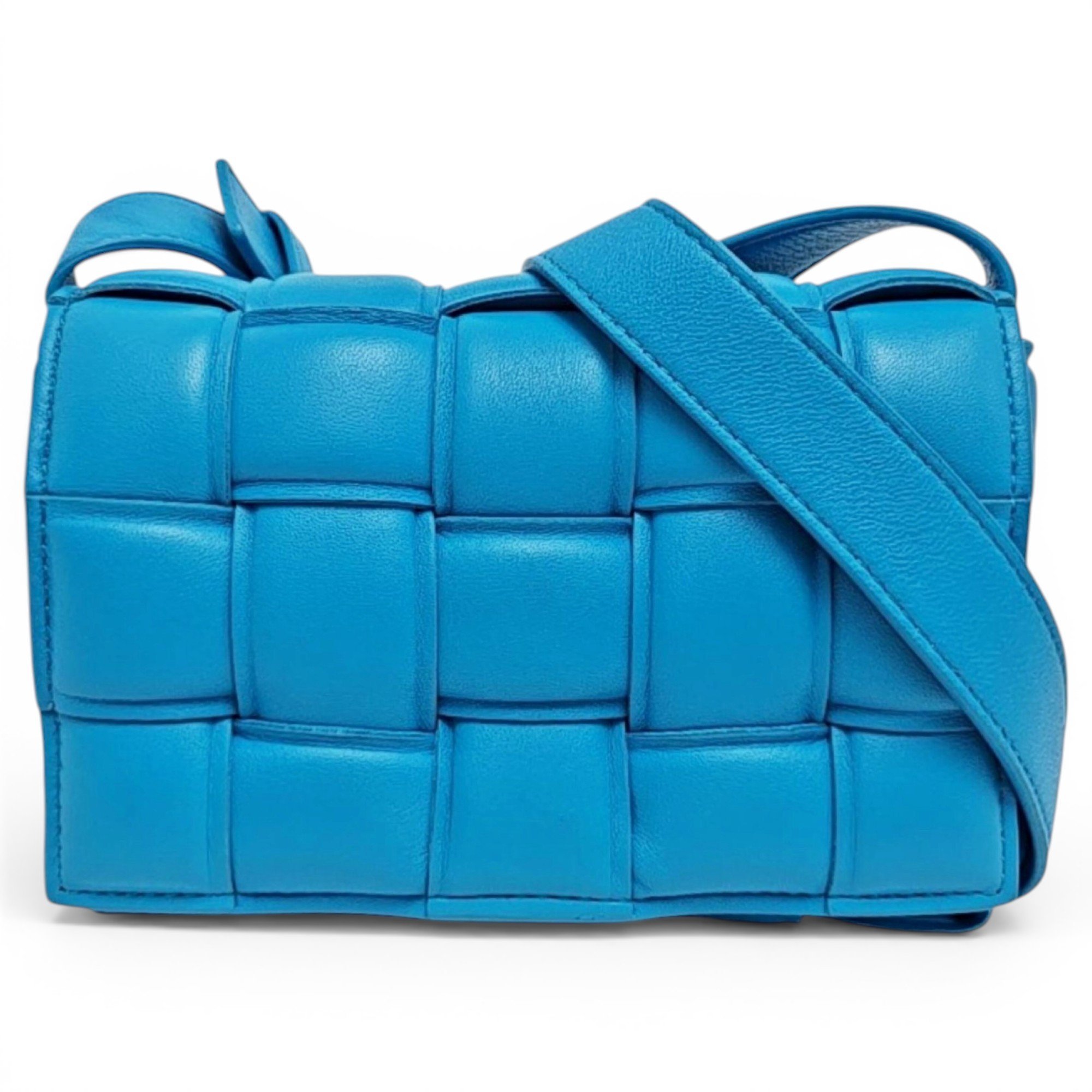 Cassette Padded leather handbag