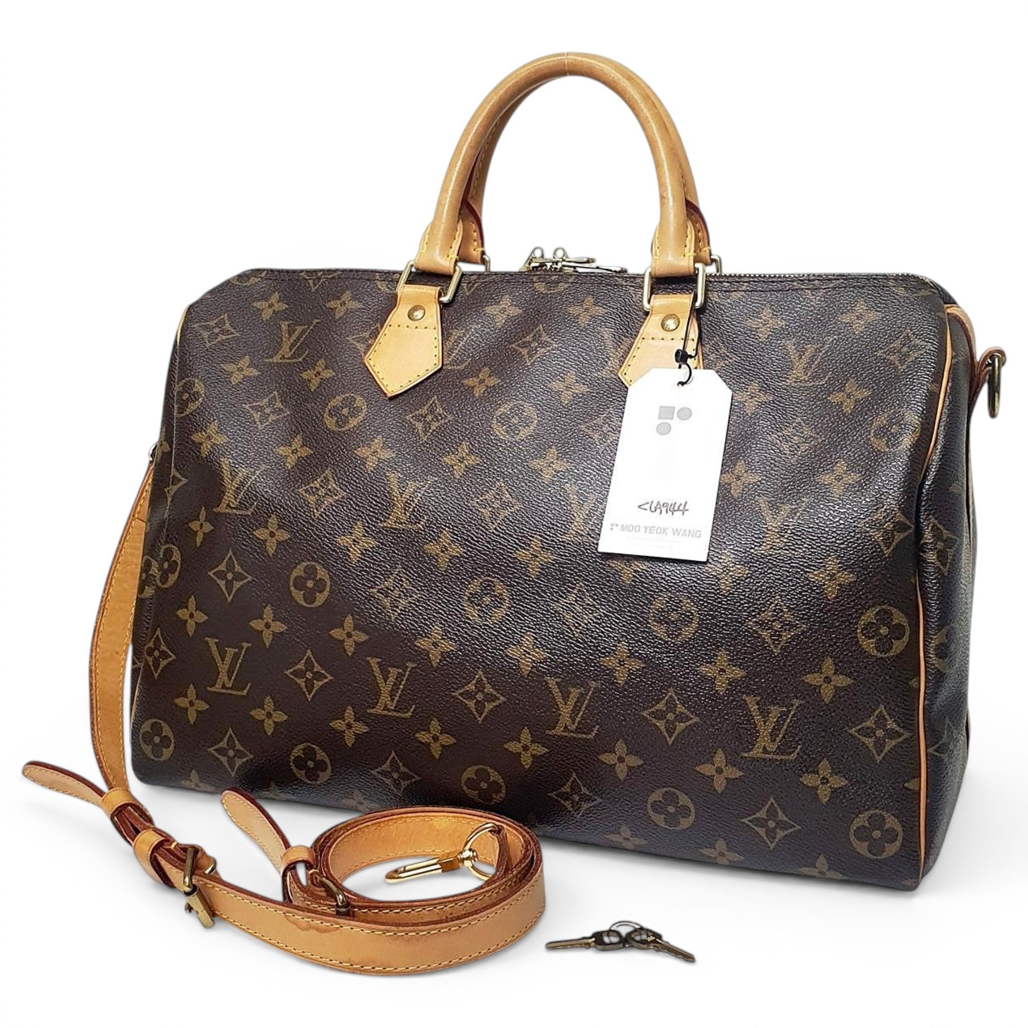 Leather handbag