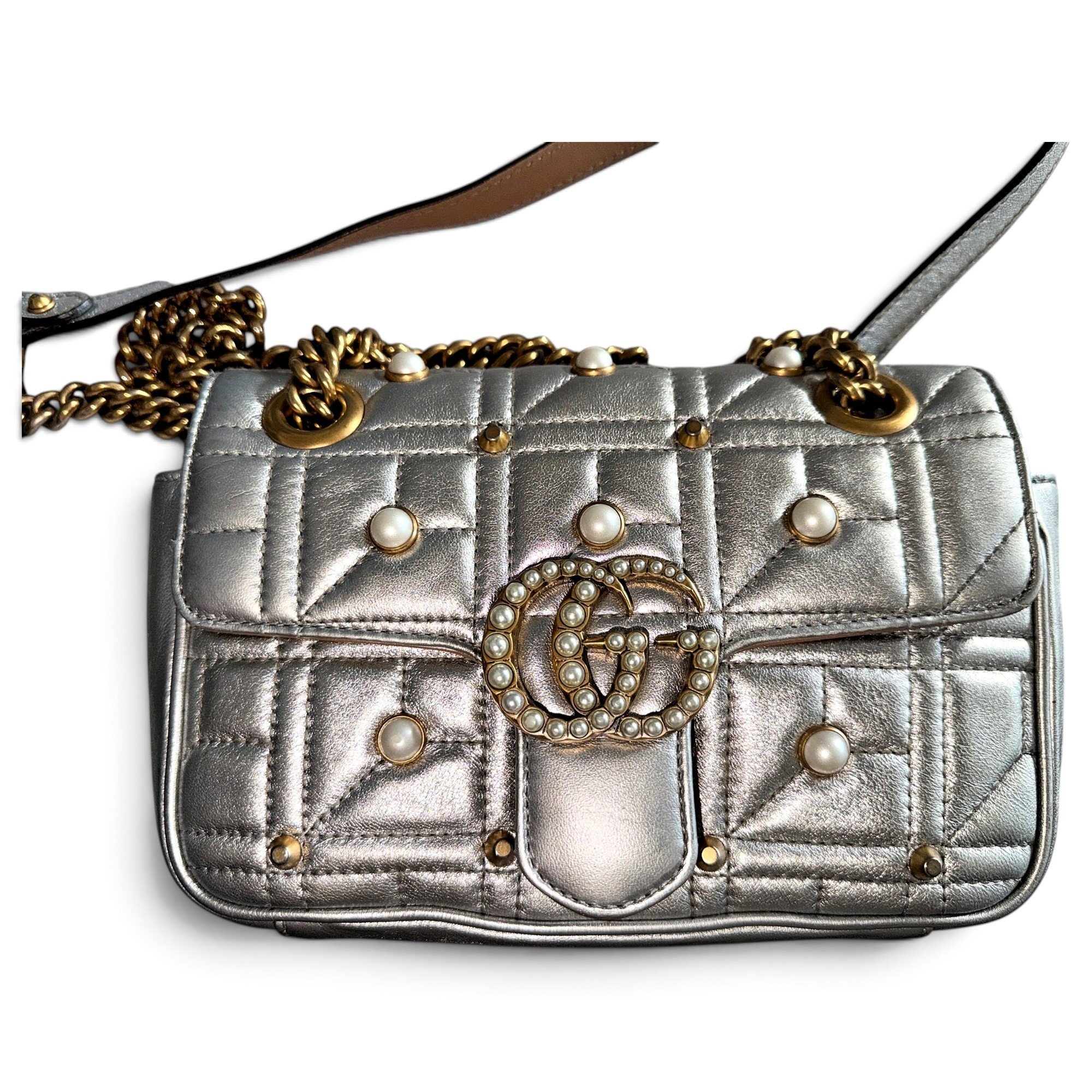 GG Marmont leather handbag