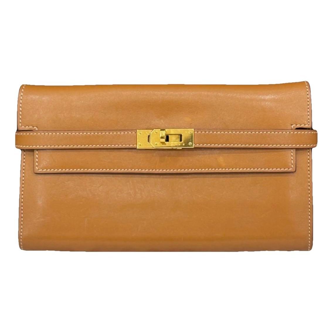 Kelly to go leather clutch bag