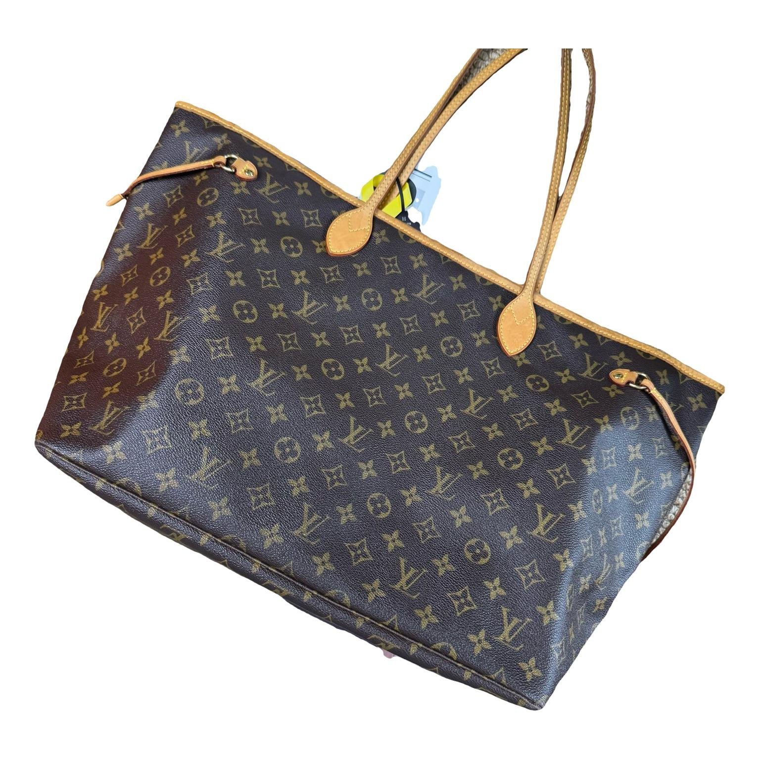 Neverfull leather handbag