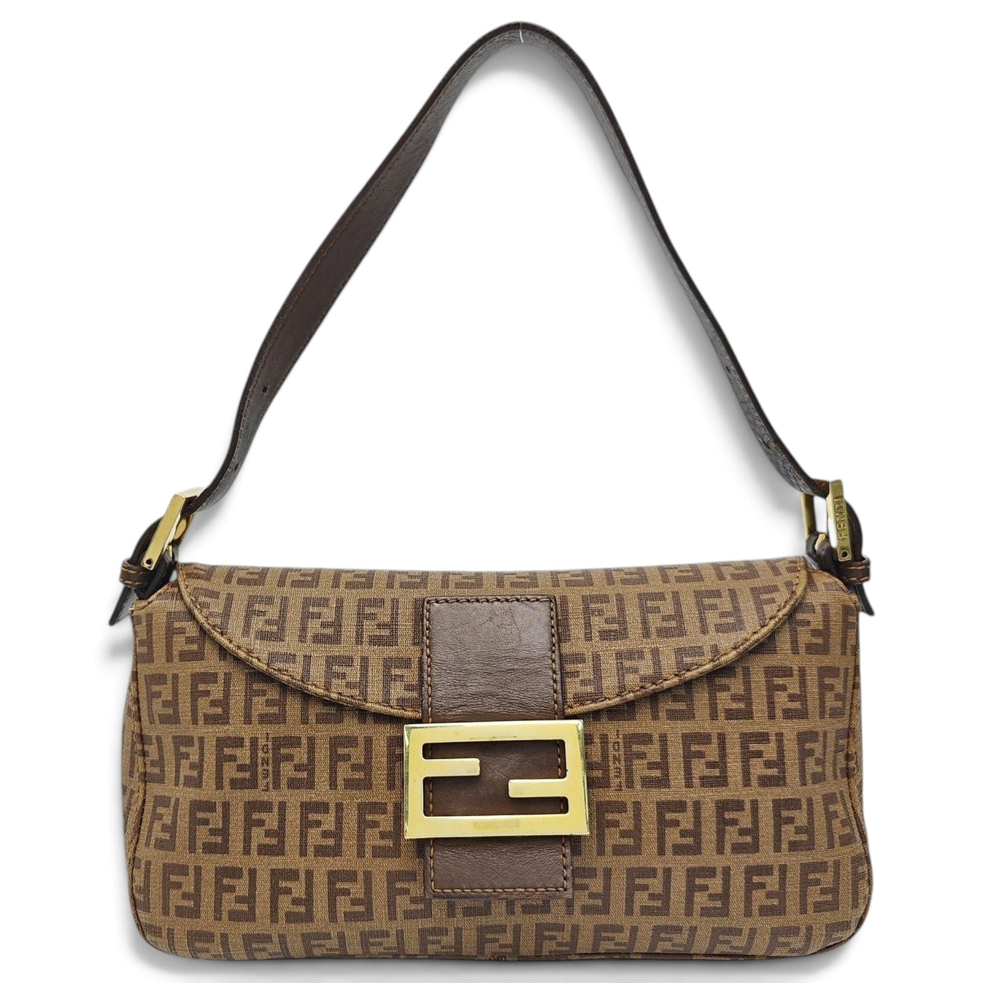 Baguette leather handbag
