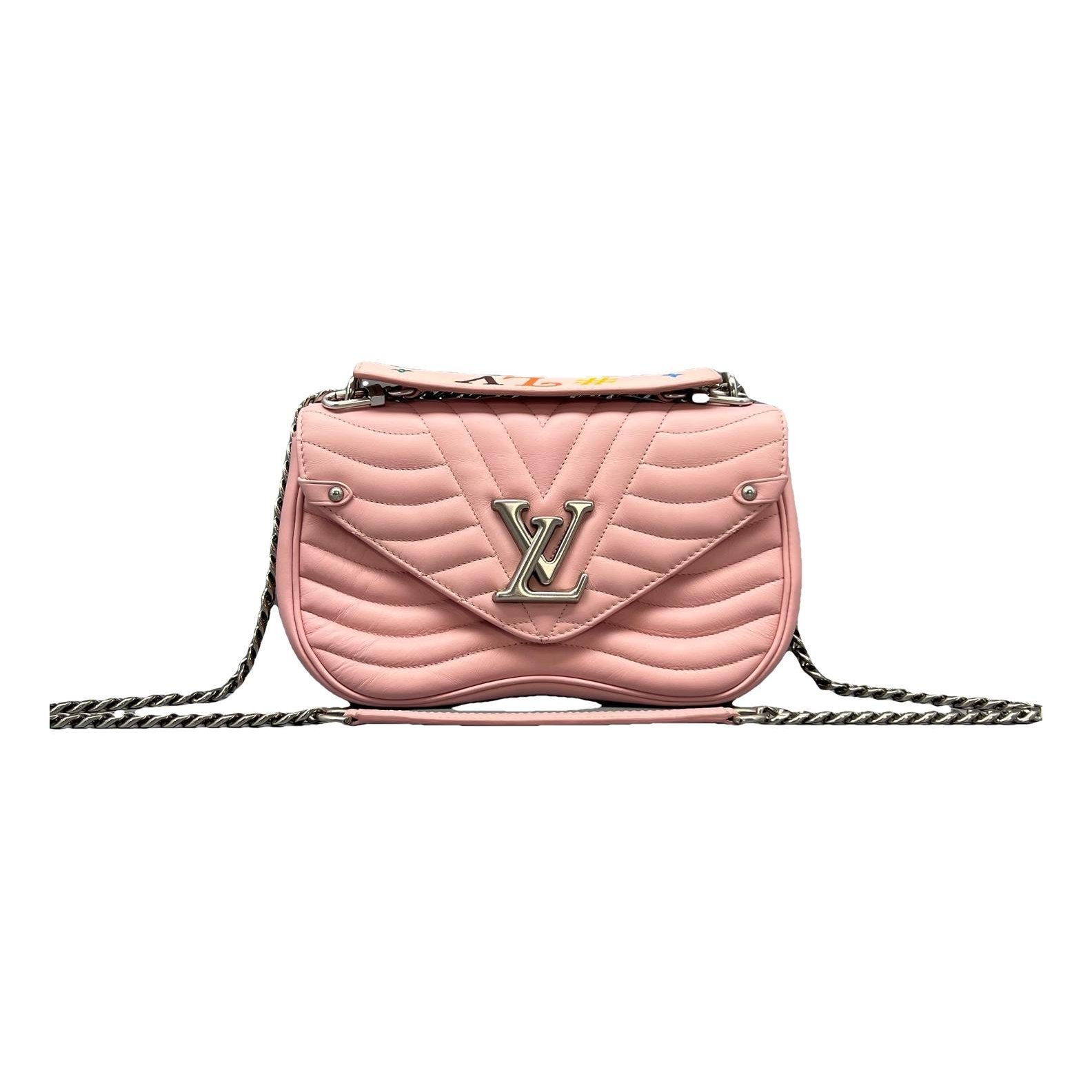 New Wave leather handbag