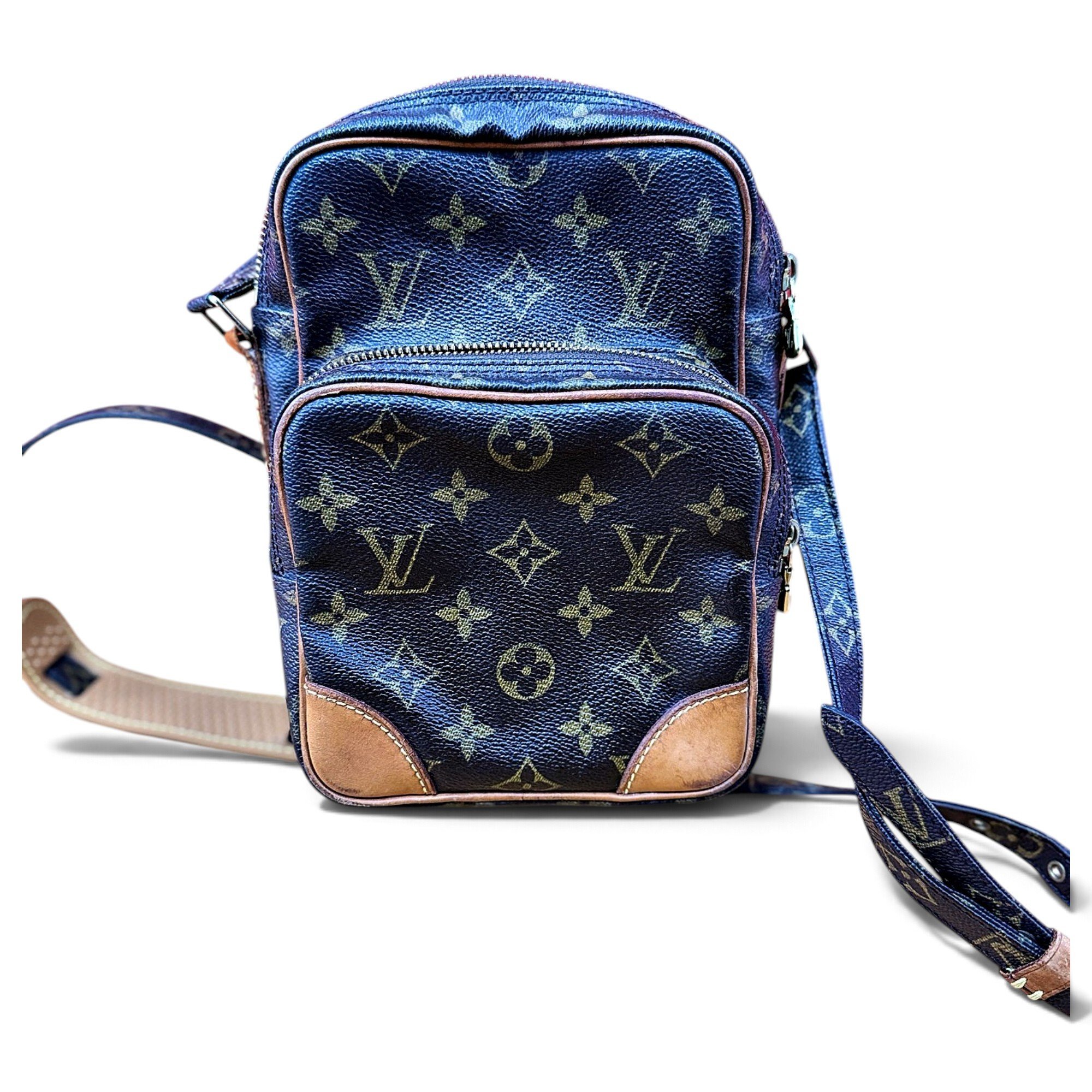 Amazon leather crossbody bag