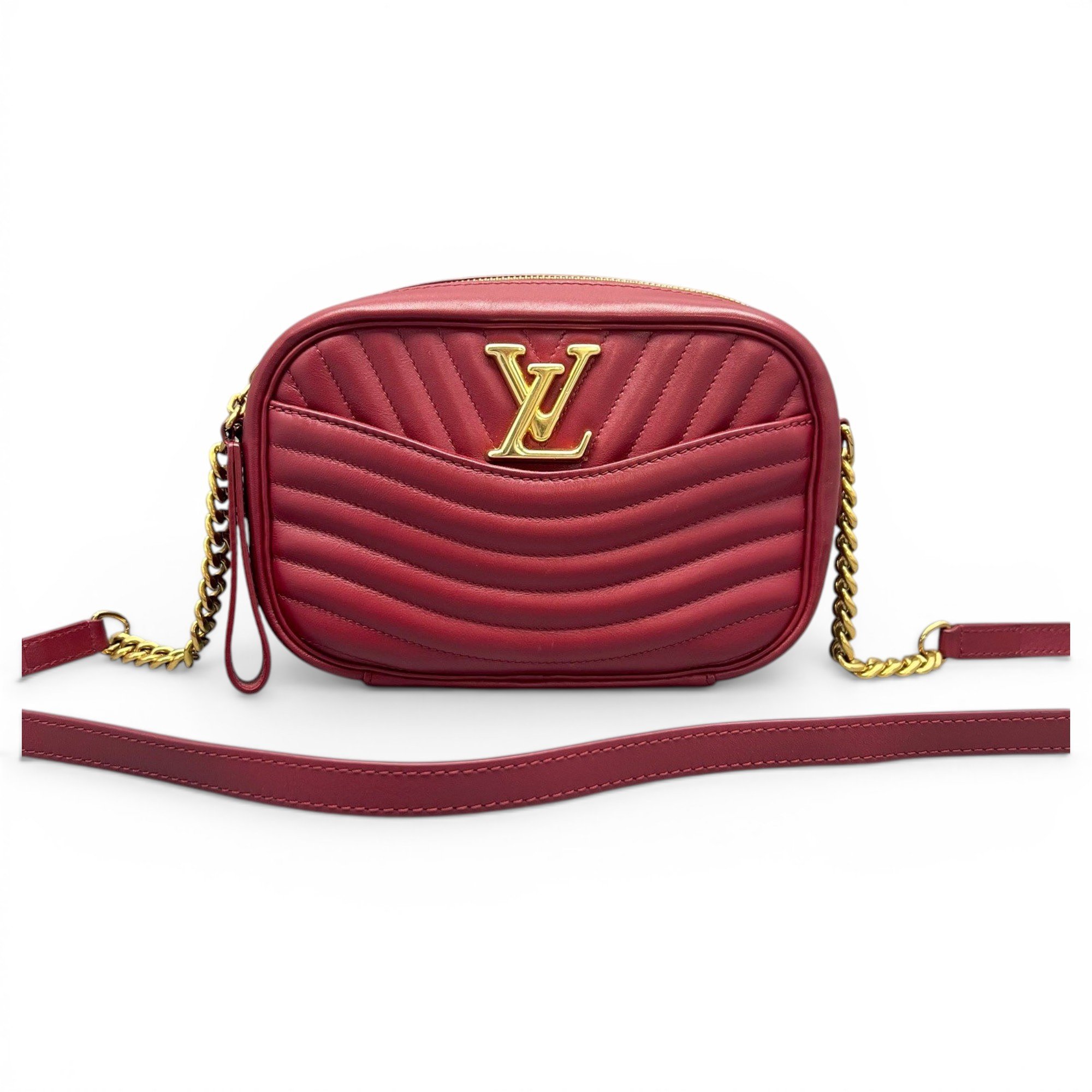New Wave leather handbag