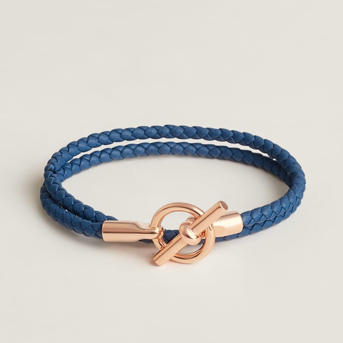 Bleu Tie Glenan Double Tour Bracelet