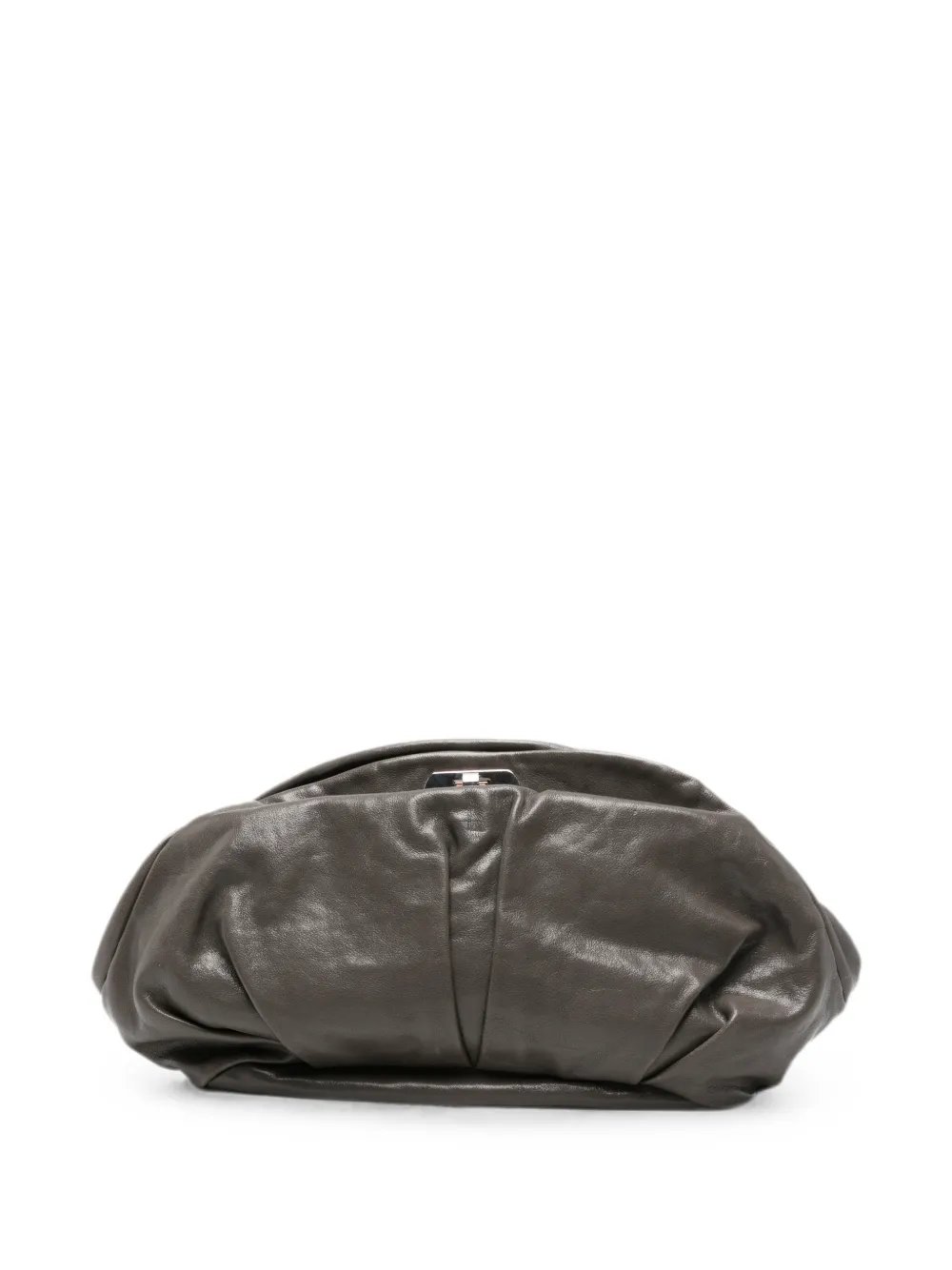 Marni 2000s ruched-detail clutch bag
