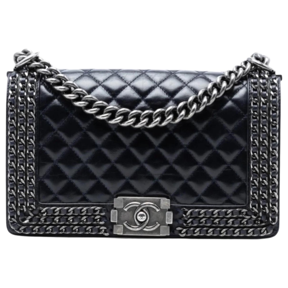 Boy leather crossbody bag