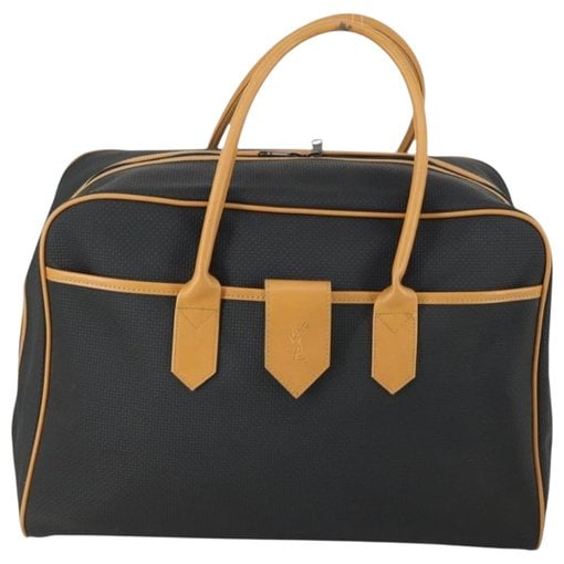 Leather bowling bag