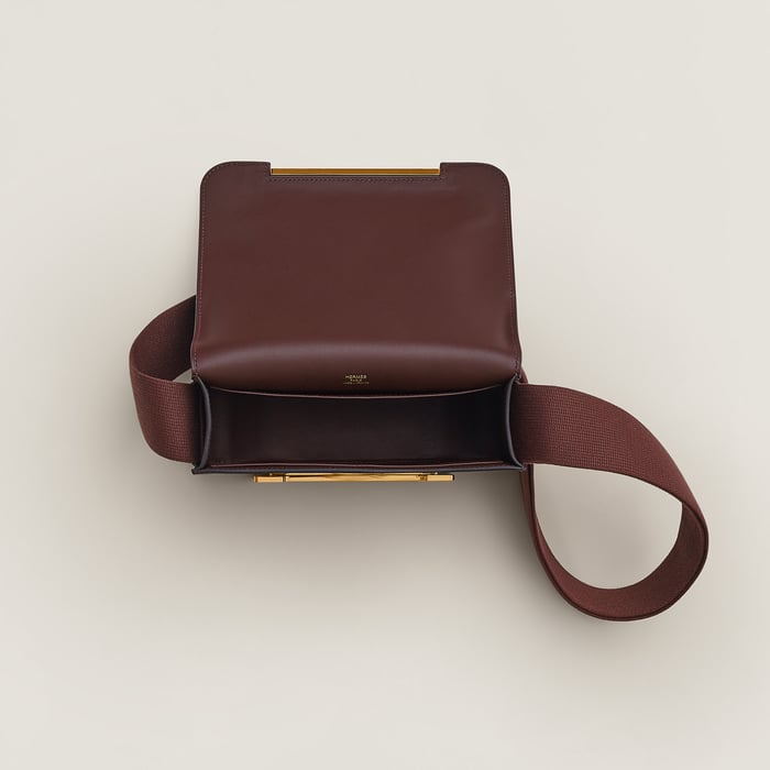 Rouge Sellier Hermès Geta Bag