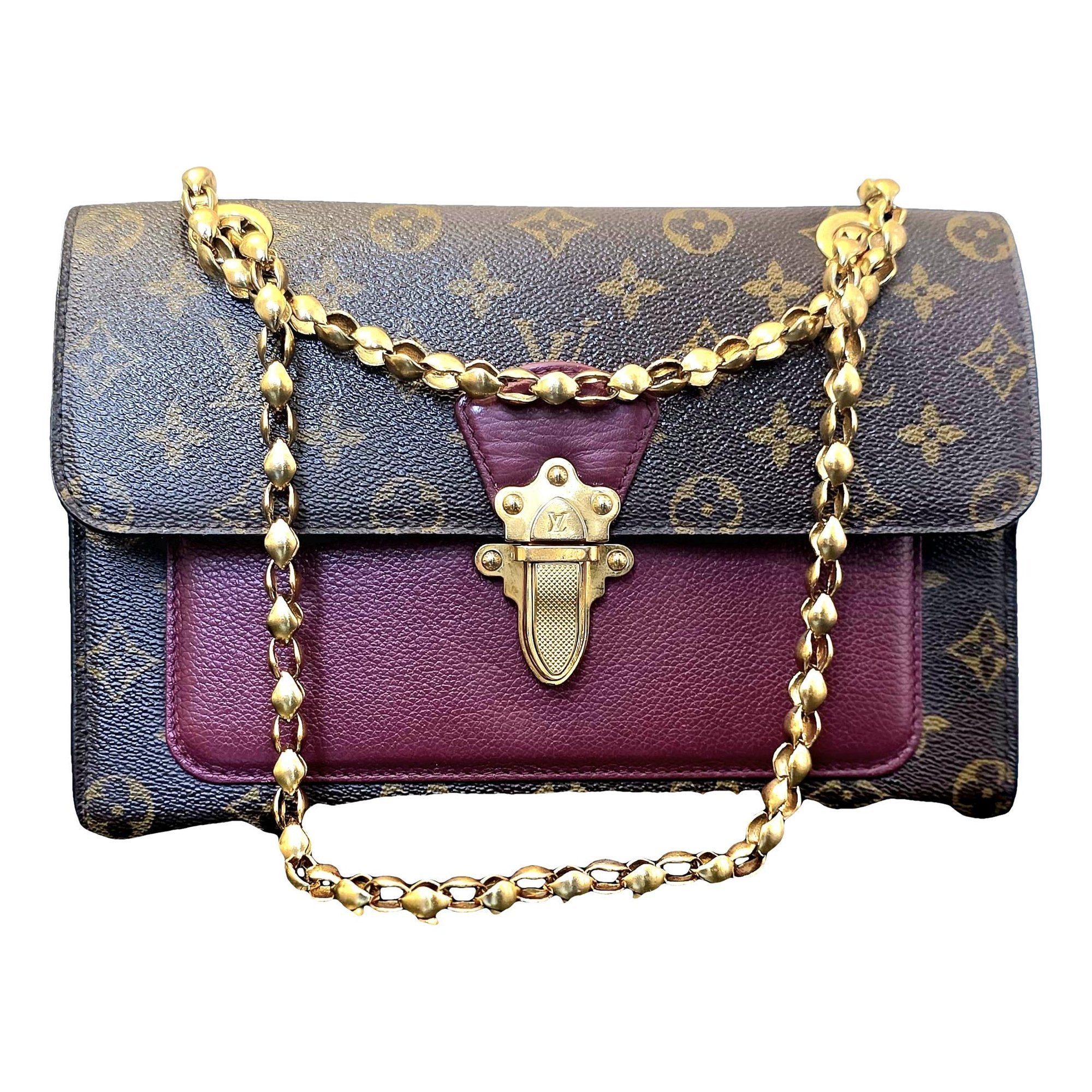 Victoire leather handbag