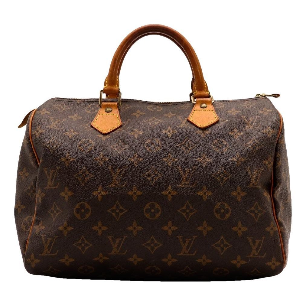 Speedy leather handbag