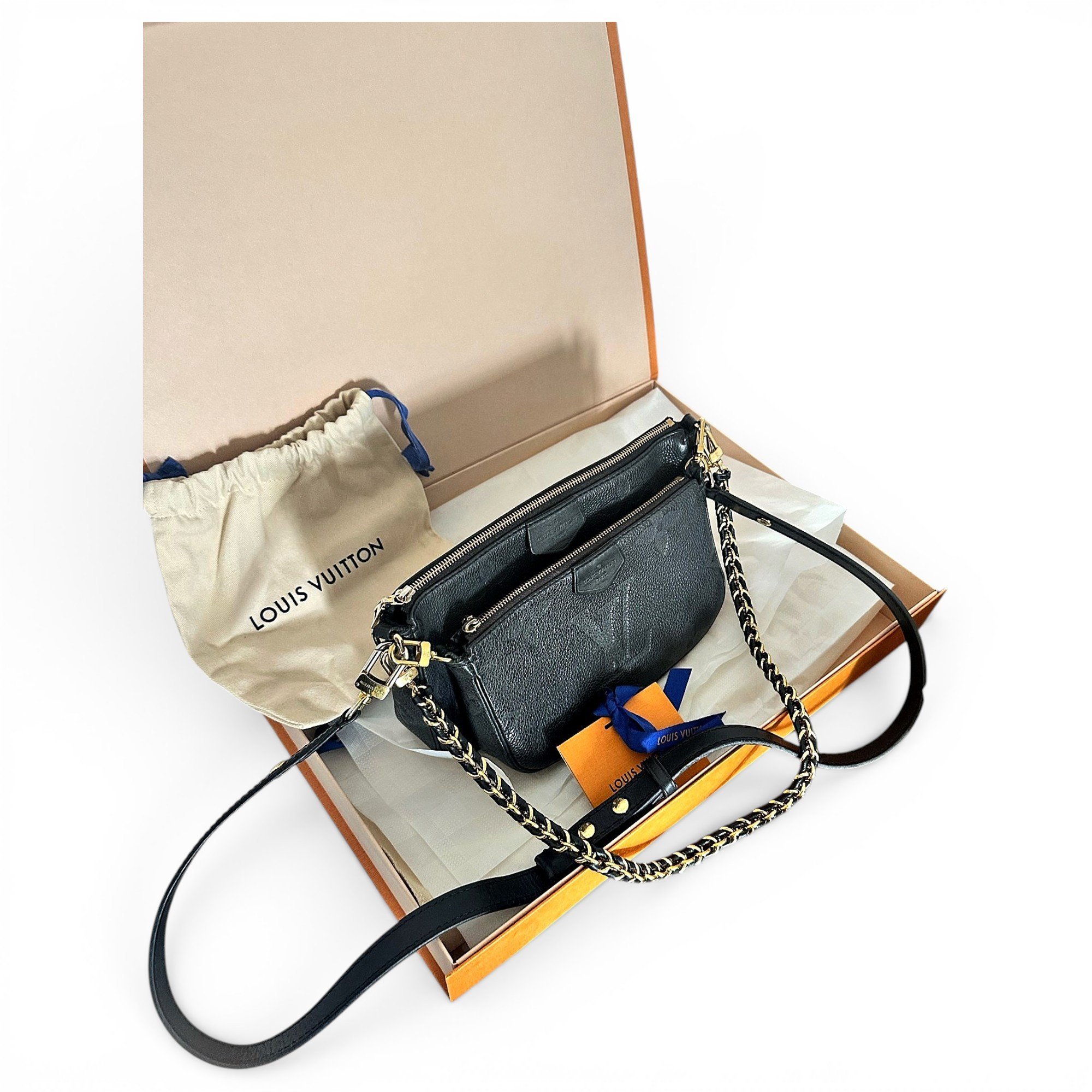 Multi Pochette Accessoires leather crossbody bag