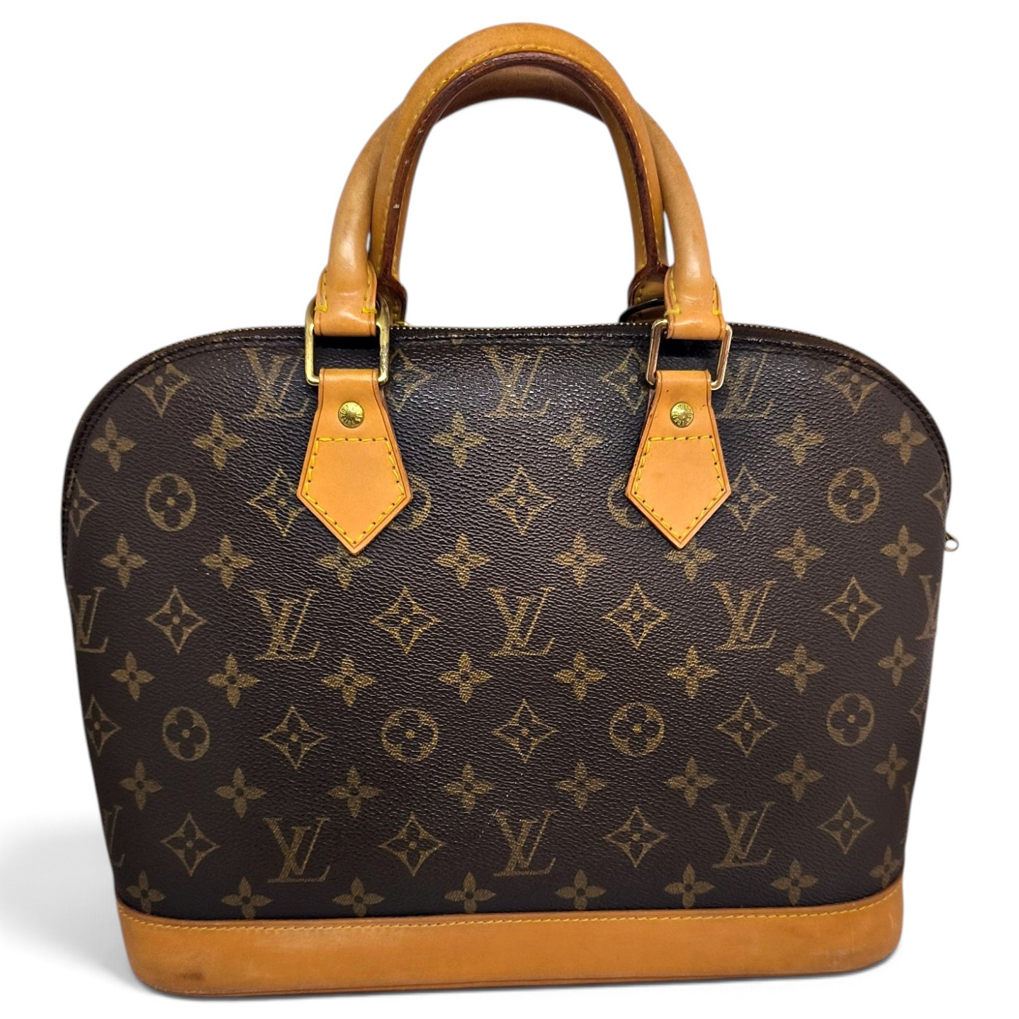 Alma leather handbag