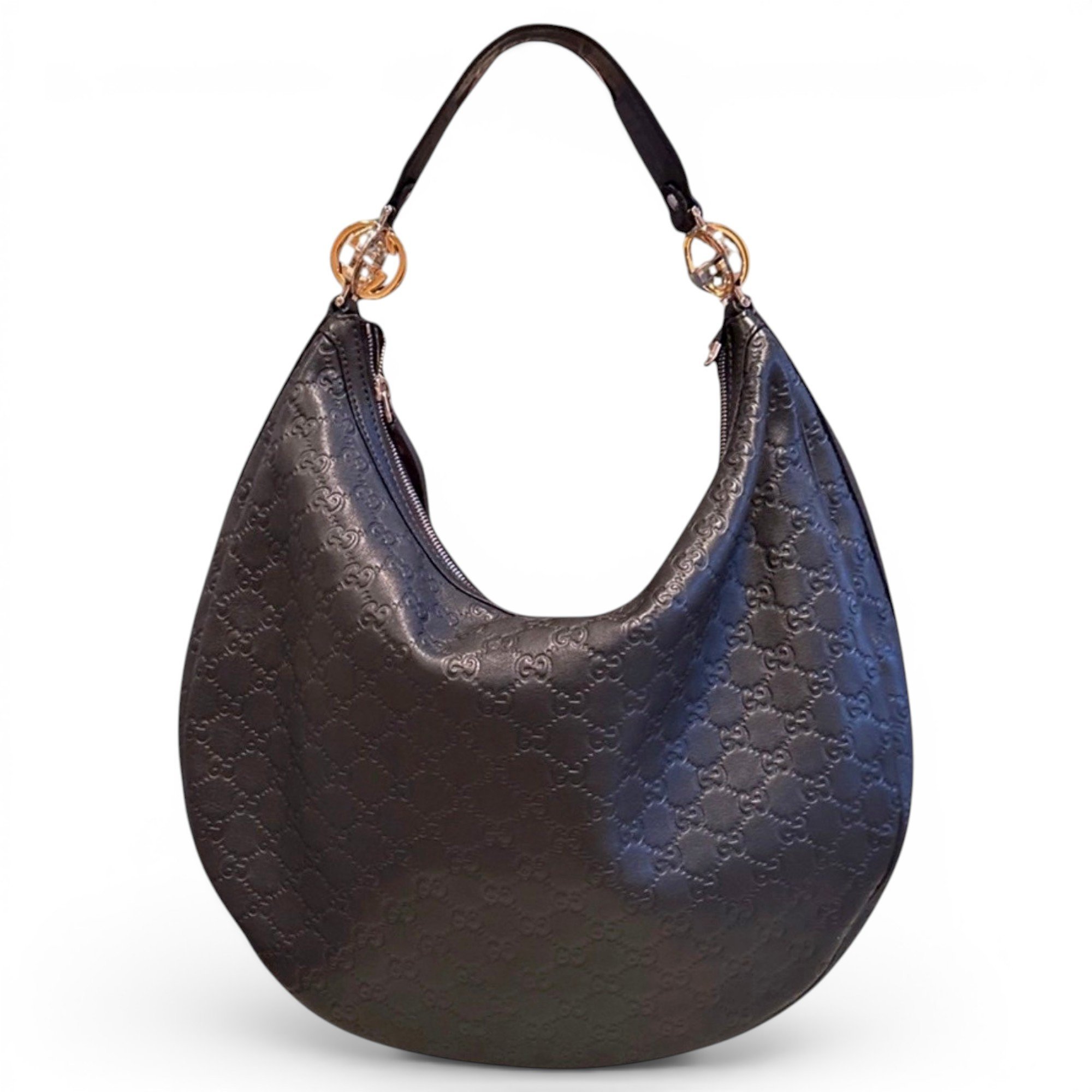 Leather handbag