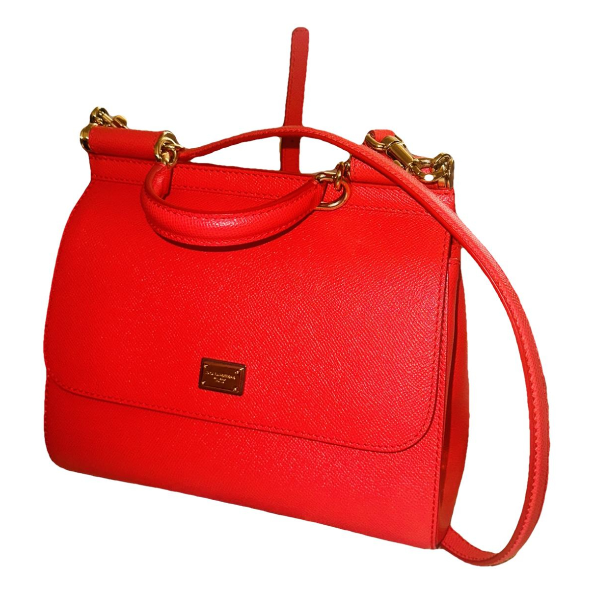 Dolce & Gabbana Sicily leather handbag