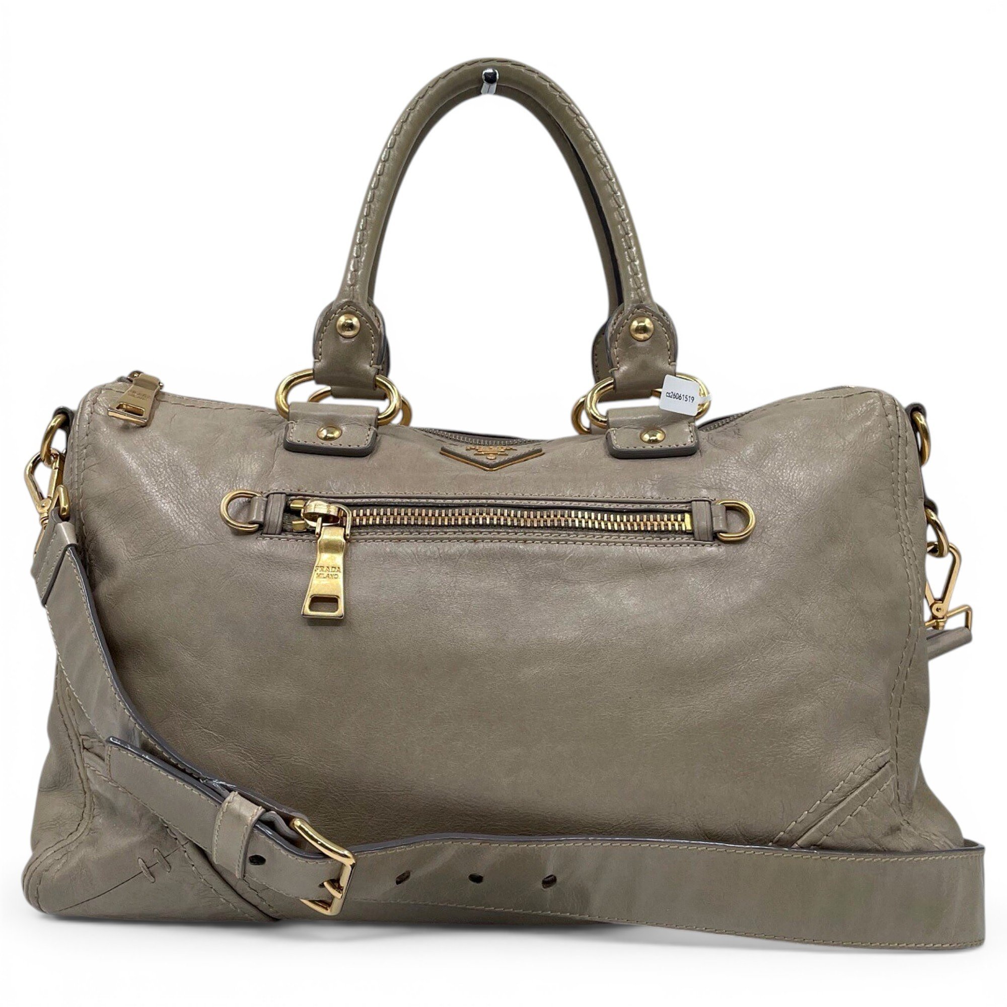 Leather crossbody bag