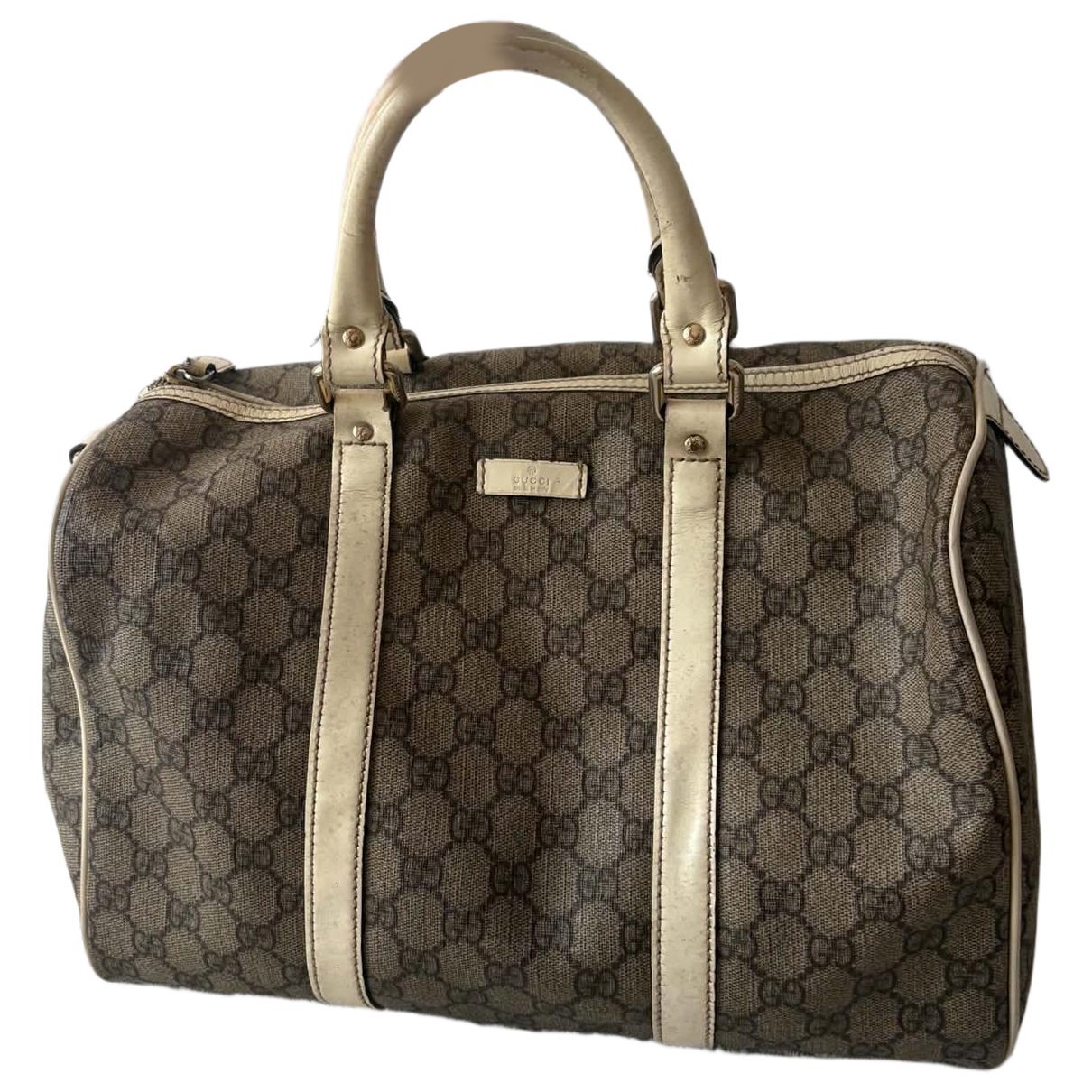 Boston leather handbag
