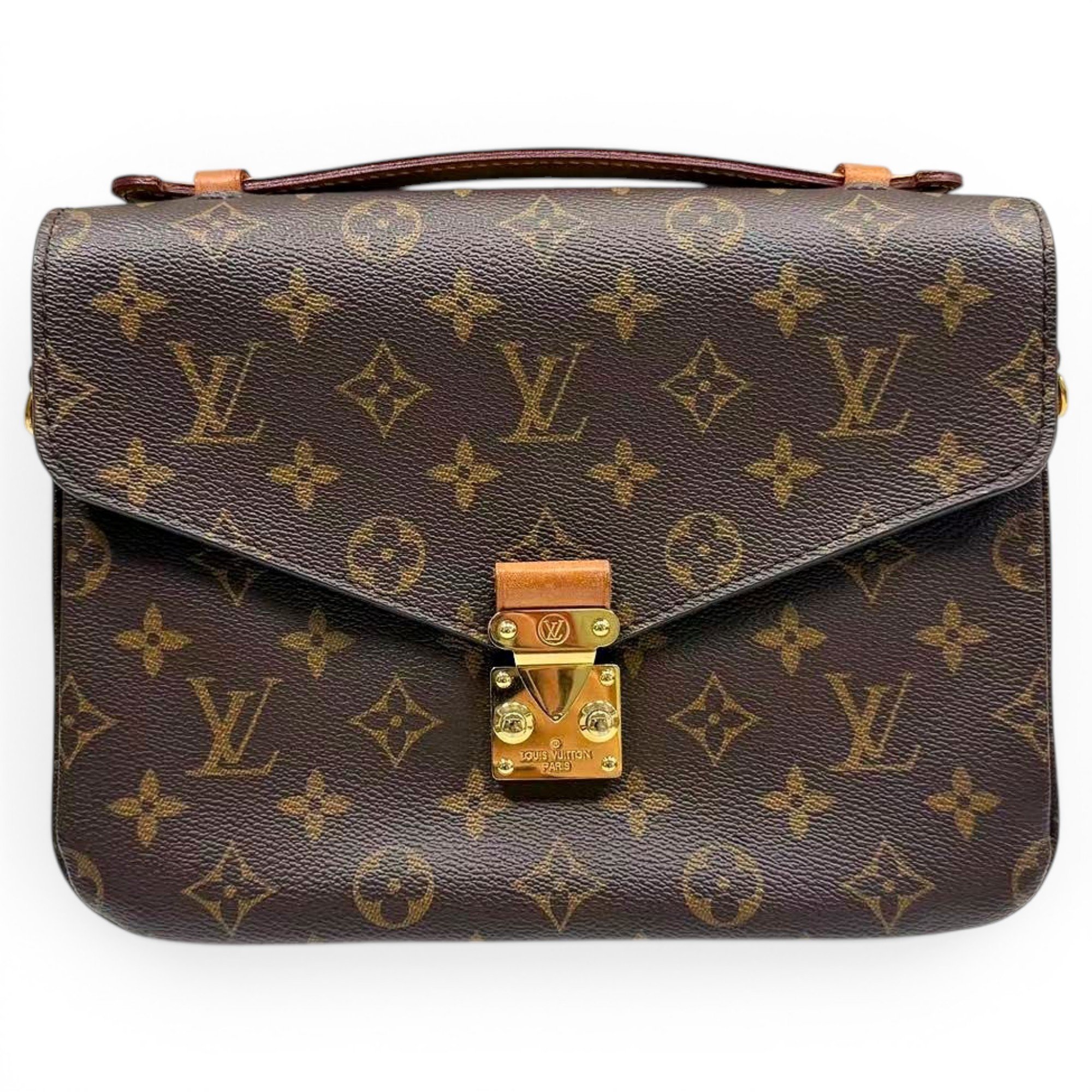 Metis leather handbag