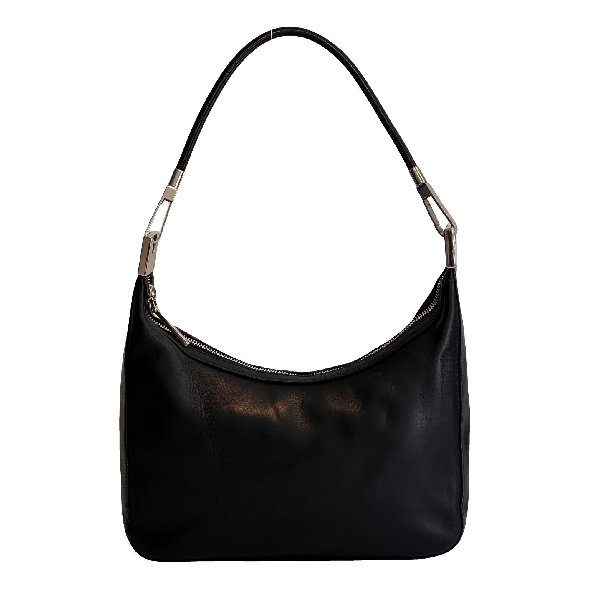 Hobo leather handbag