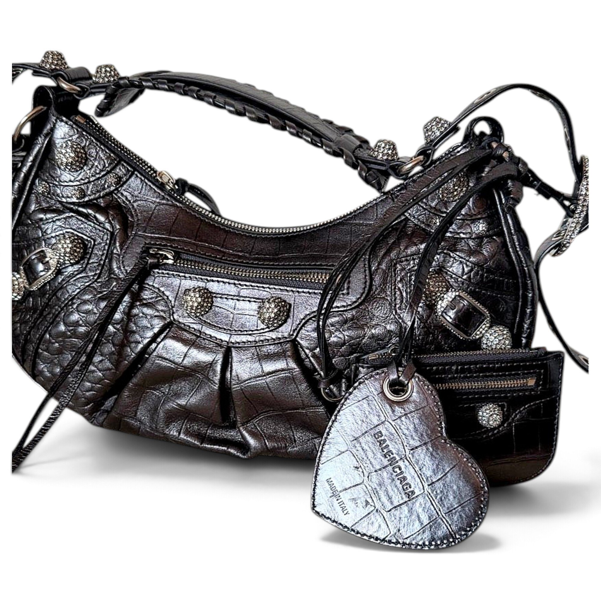 Le Cagole leather handbag