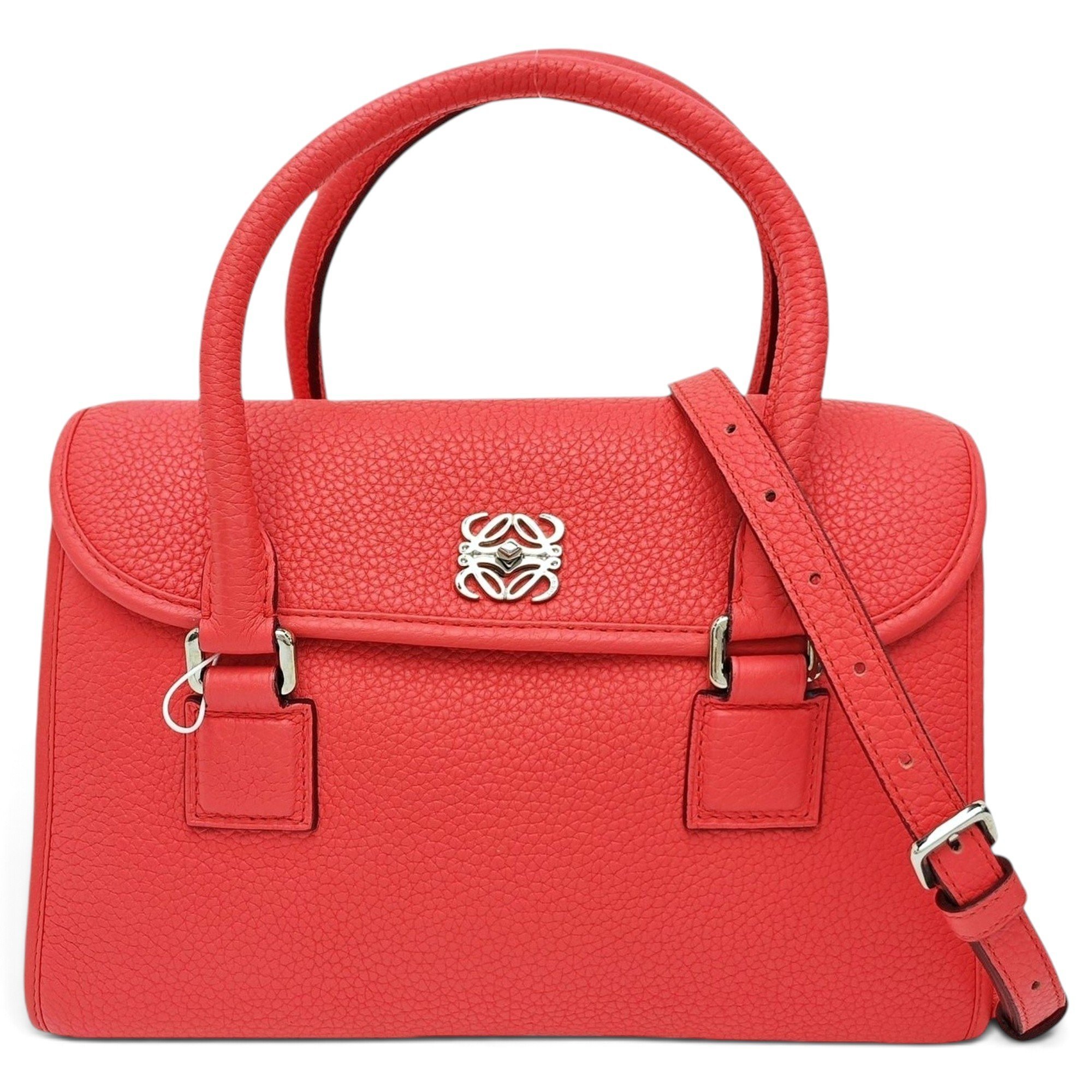Leather handbag