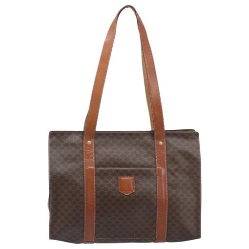 Leather tote